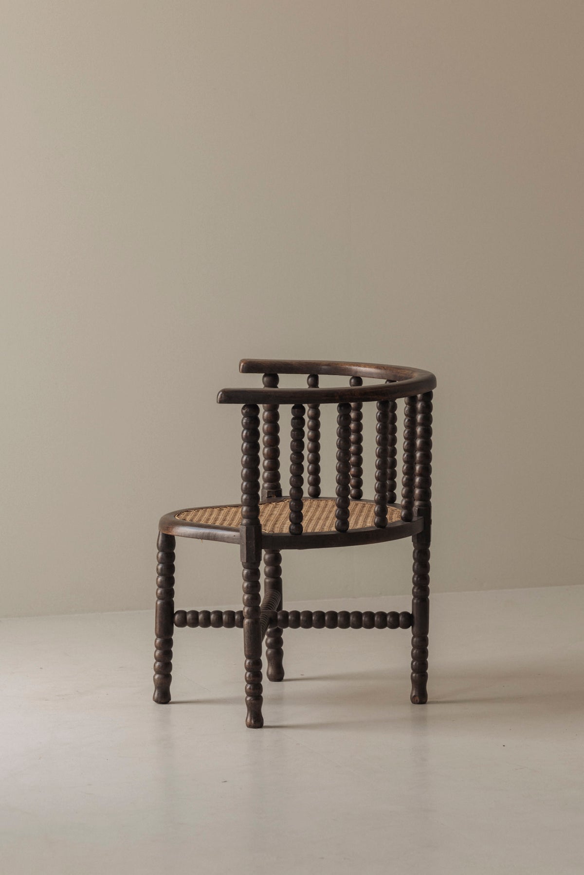 Charming Antique Corner Armchair, France circa 1900 — lifestyle setting