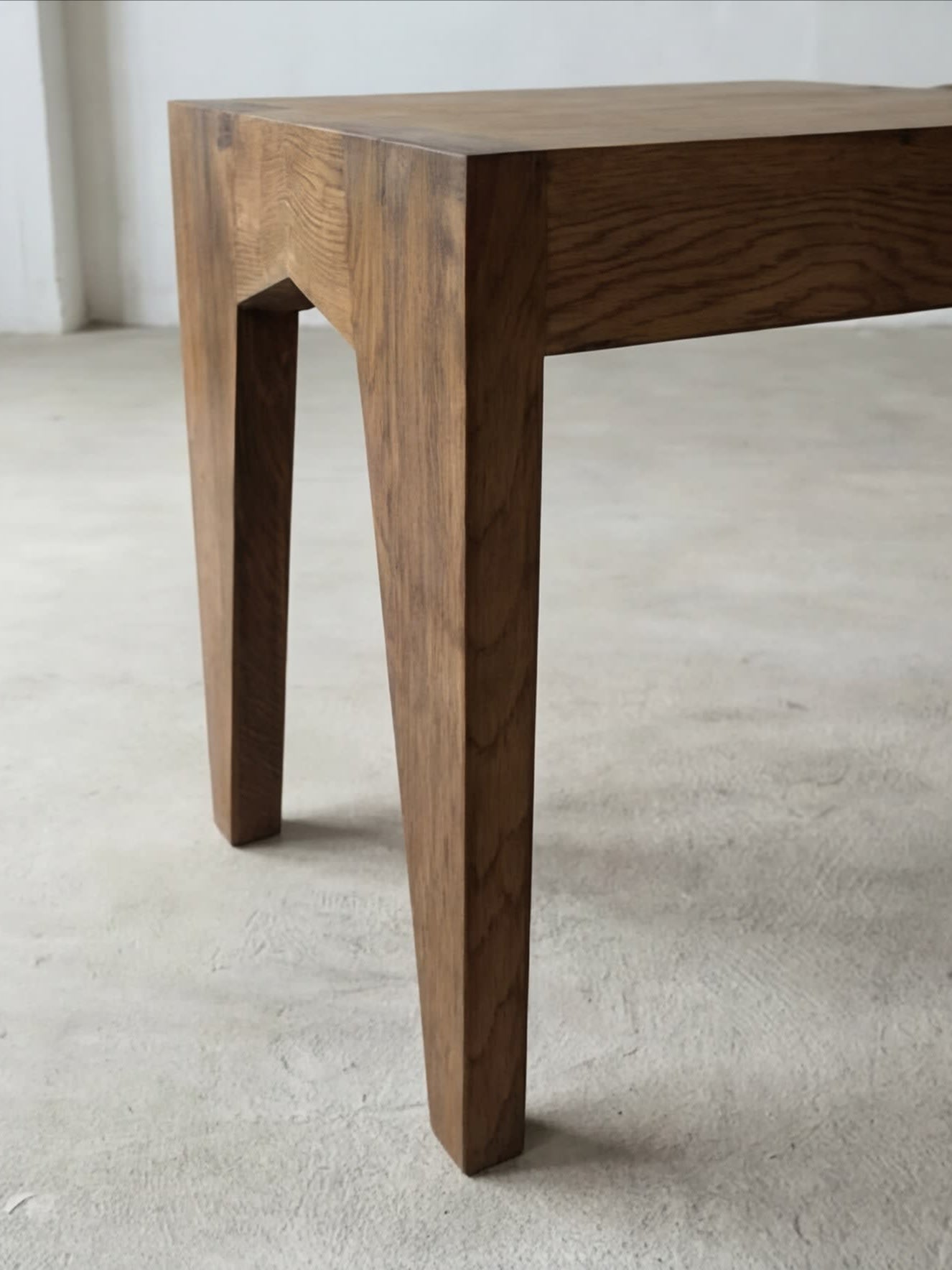 Two seater Bench "Onde" — close-up