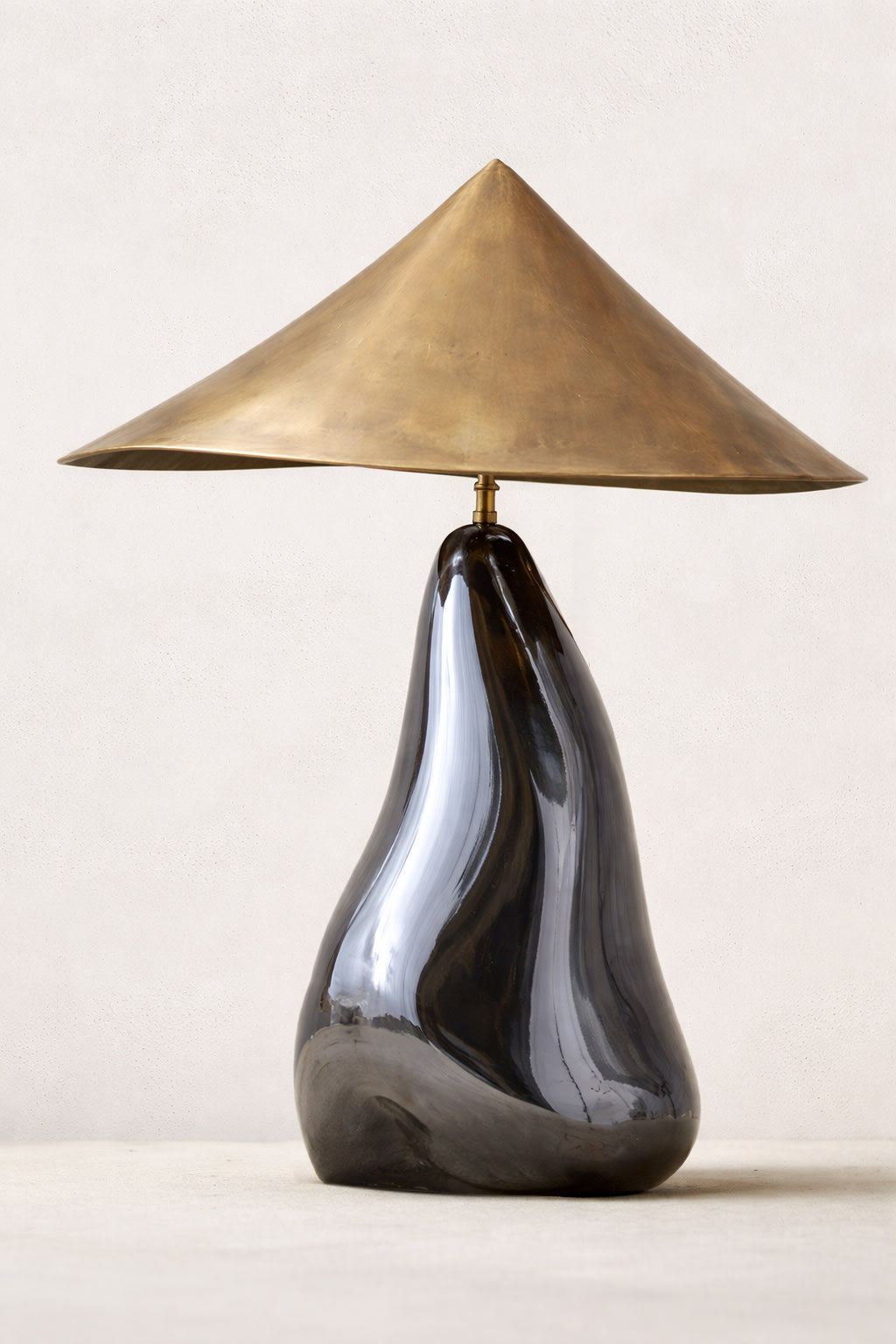 'Obsidian Lamp II' Table Lamp — side angle