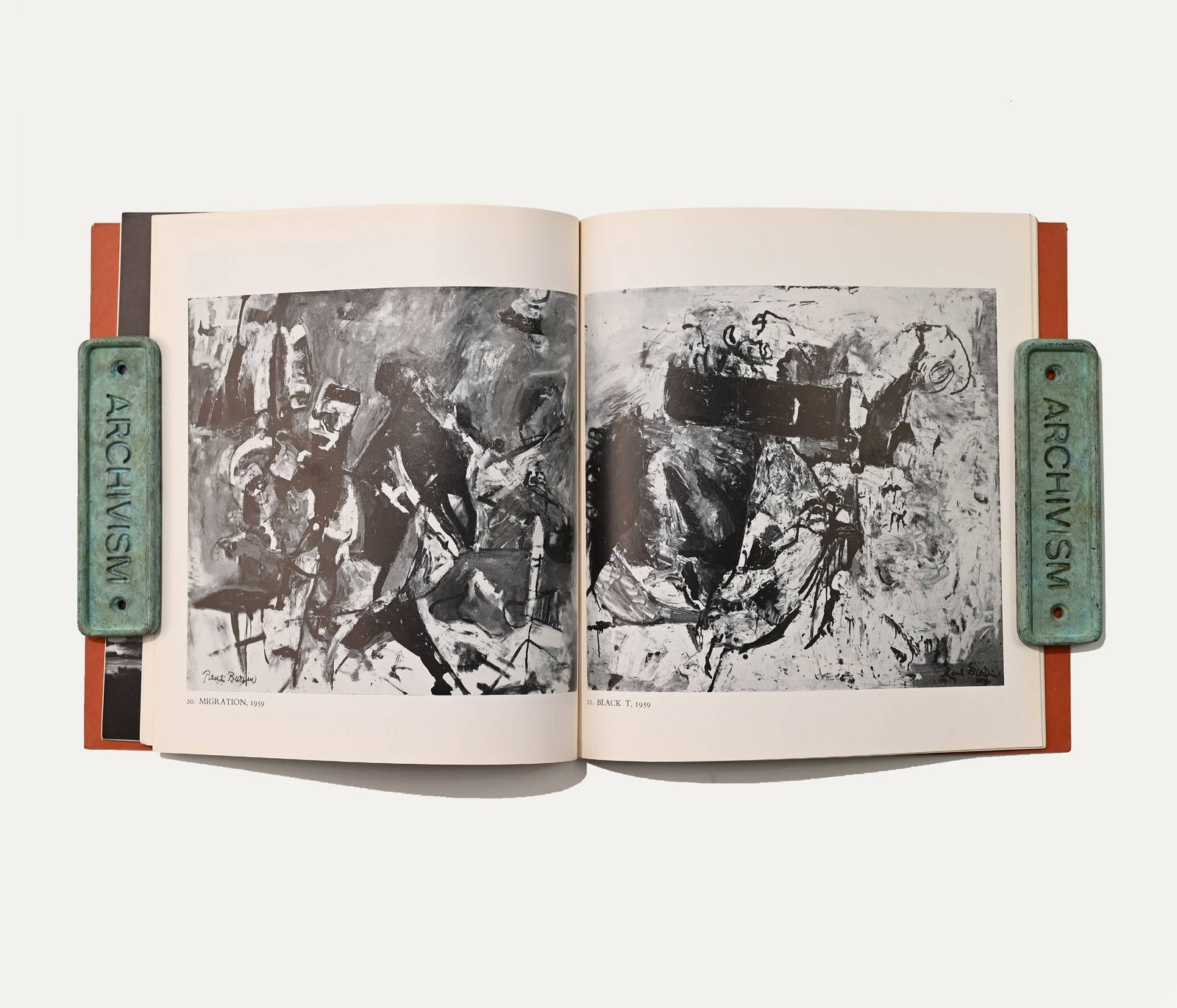 Paul Burlin, The American Federation of Arts, 1962 Art Book — side angle