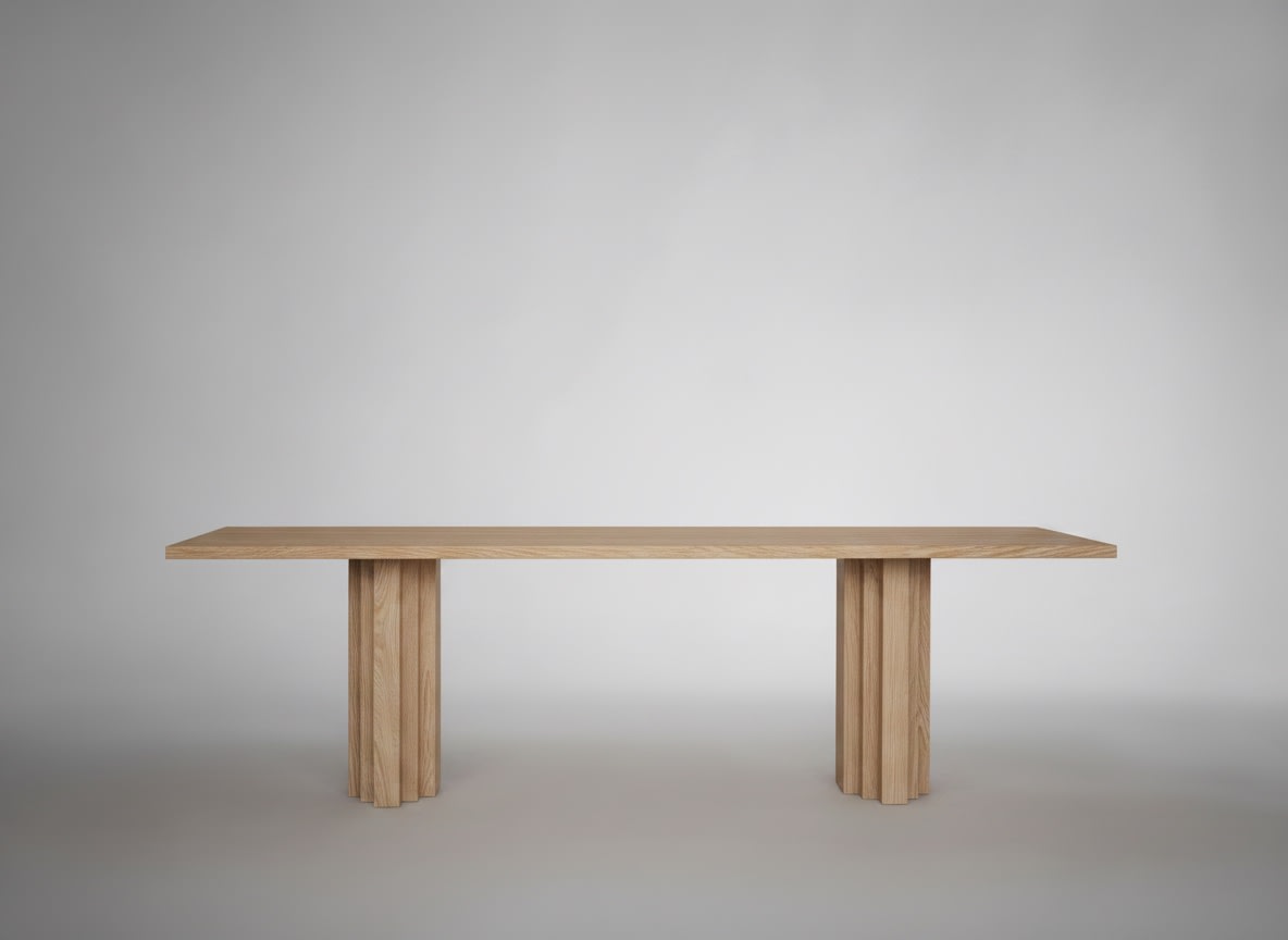 Brut Slim Table — lifestyle setting