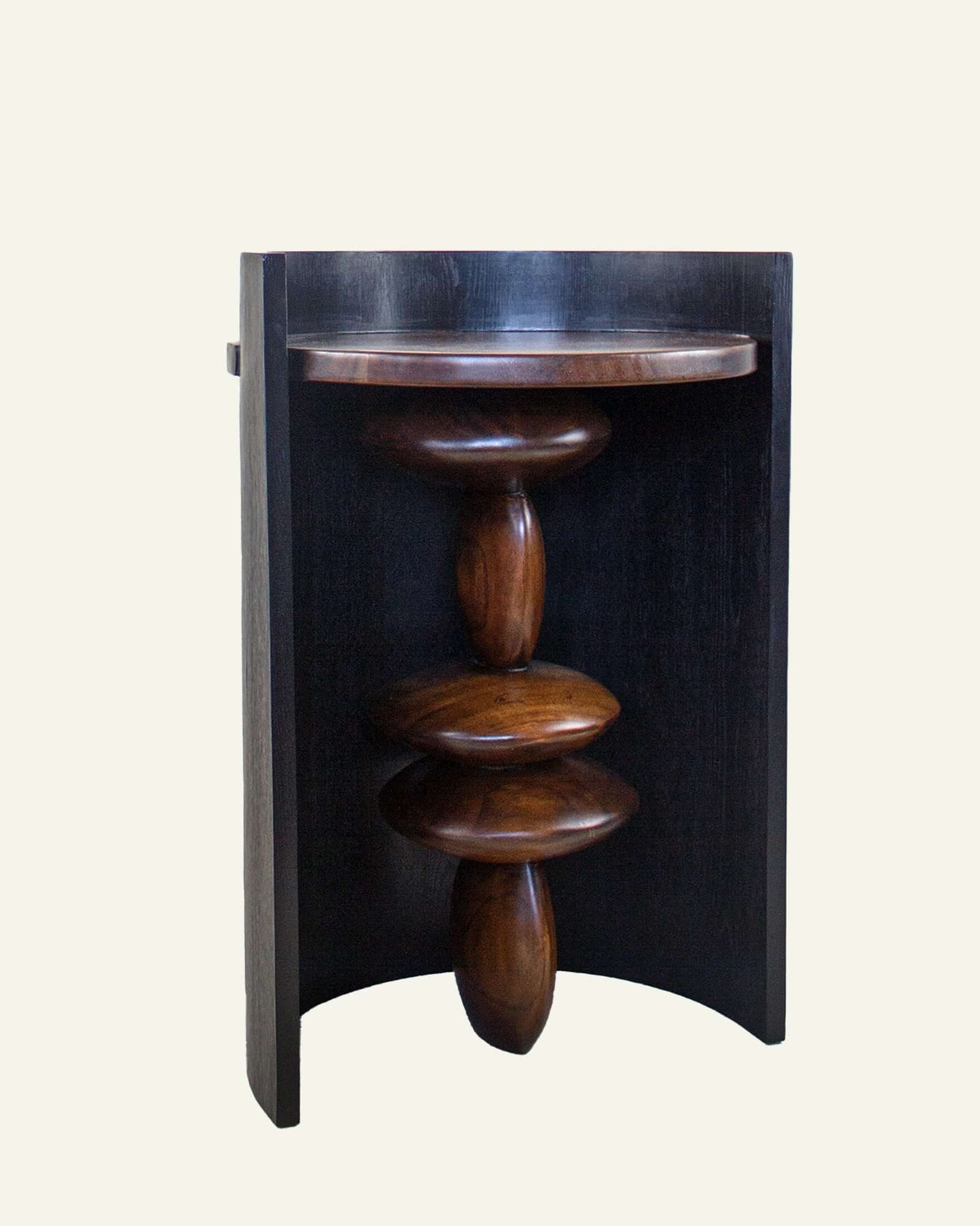 Contemporary Teak in Wood - Zen Collection — side angle