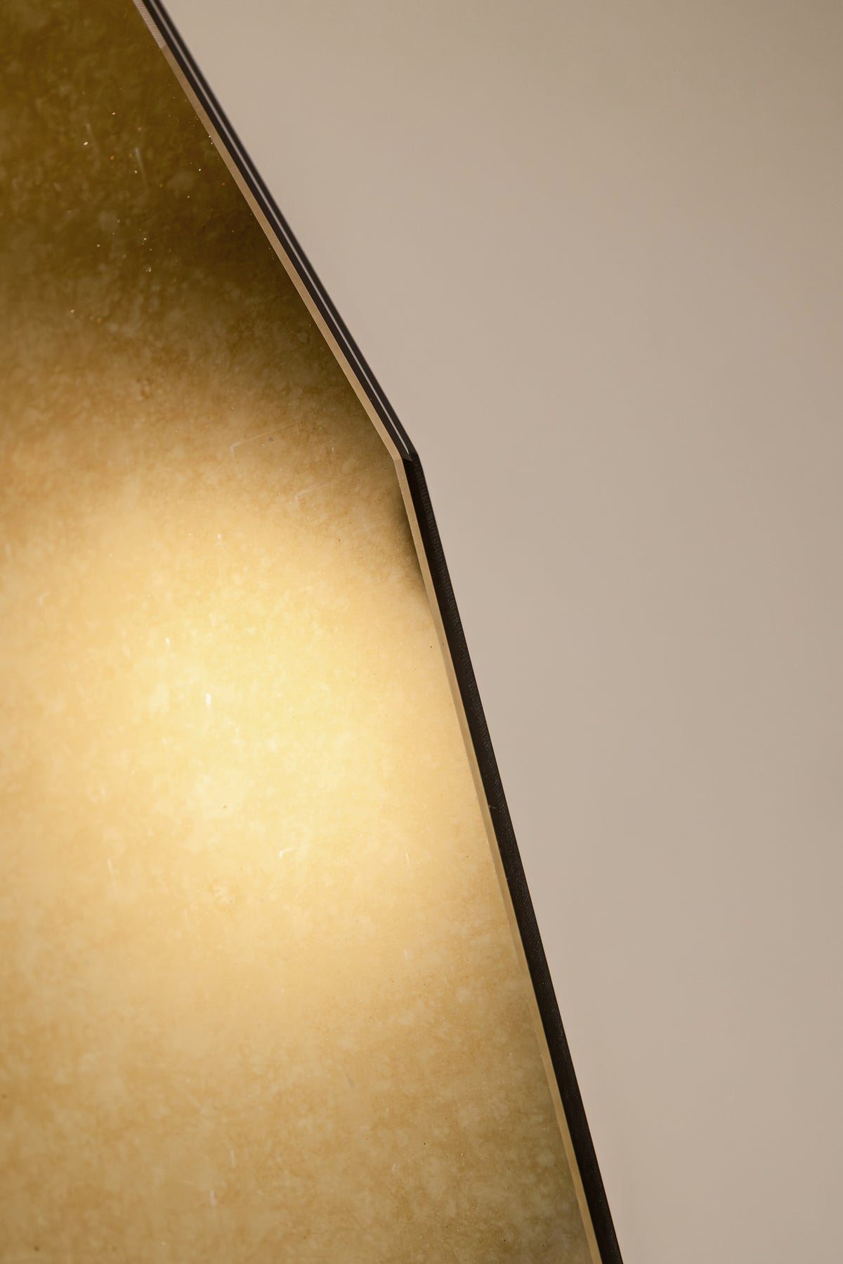GOLDEN ETNA Mirror - Contemporary Mirrors in Stone — alternate view