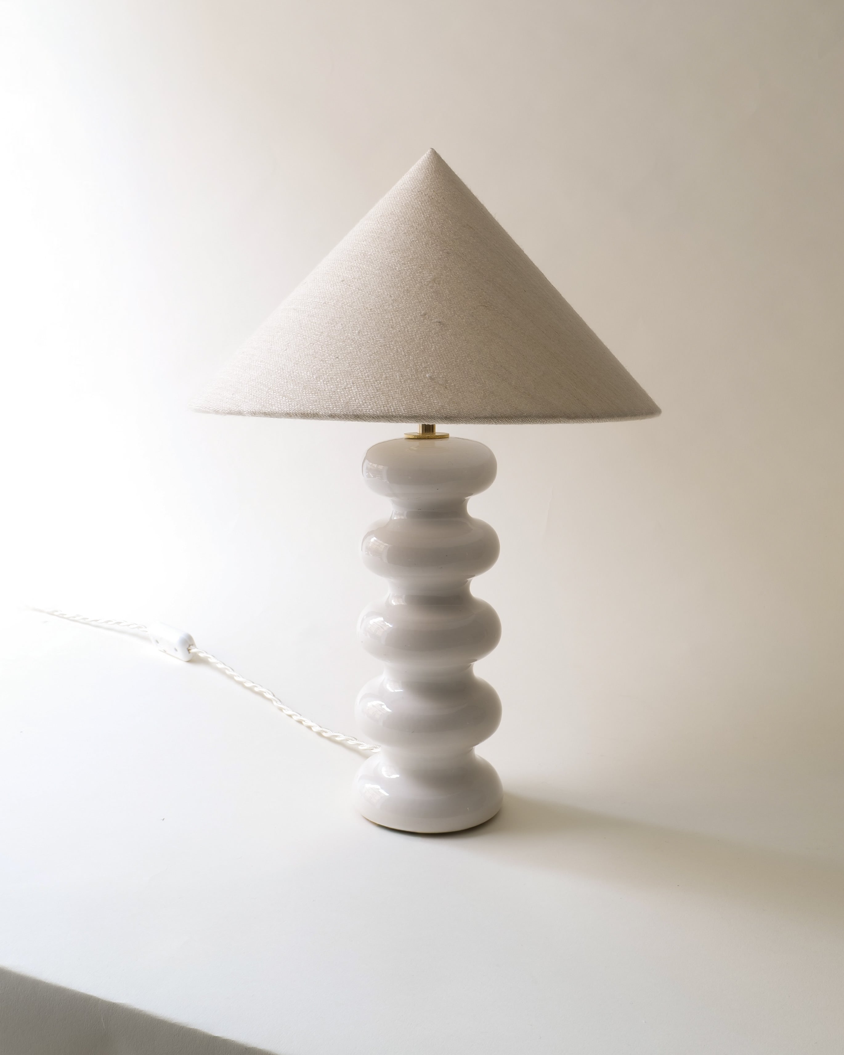 Sculptural Ceramic Lamp