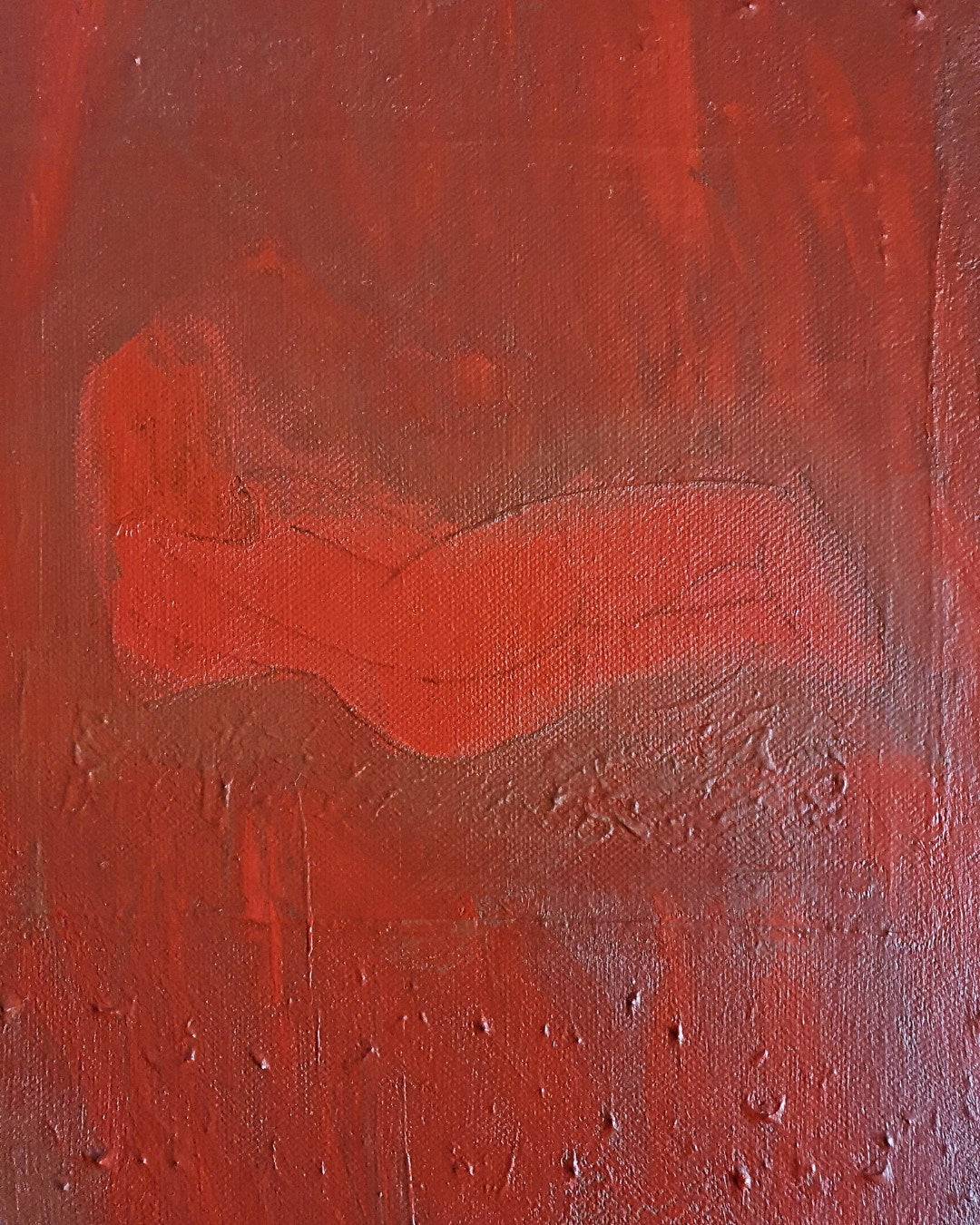 Je suis tellement plus qu'un corps - Painting — close-up