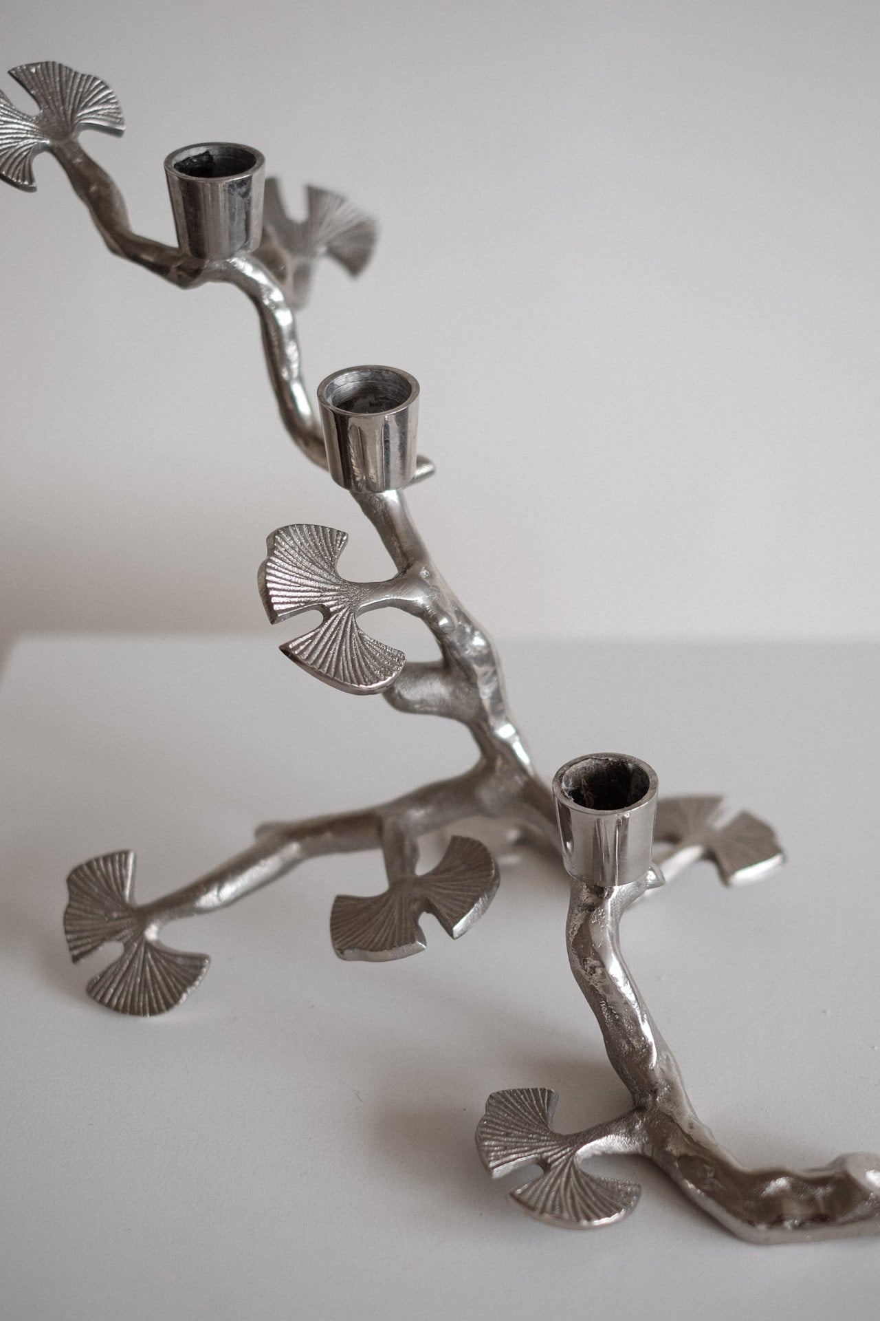 Sculptural Candle Holder  — in context