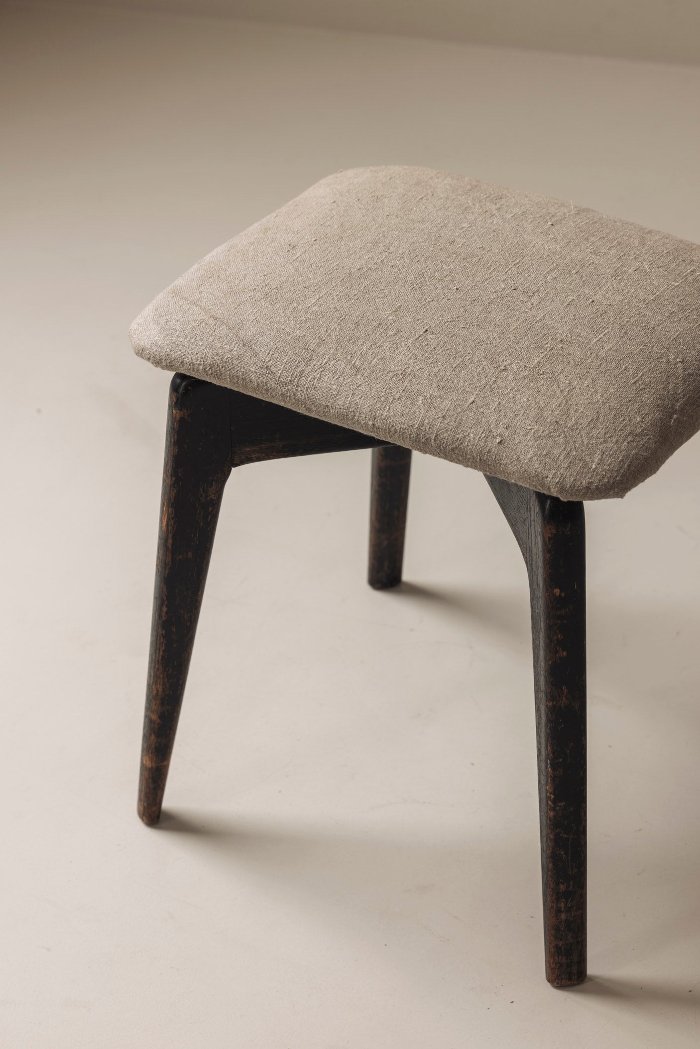 Modernist French stool from the 1950s. — alternate view