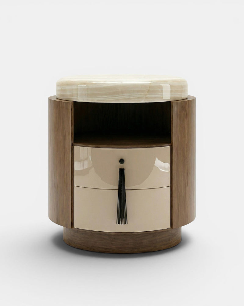 Pompon Oak Off-White And Ivory Onyx by Marbera | The Oblist