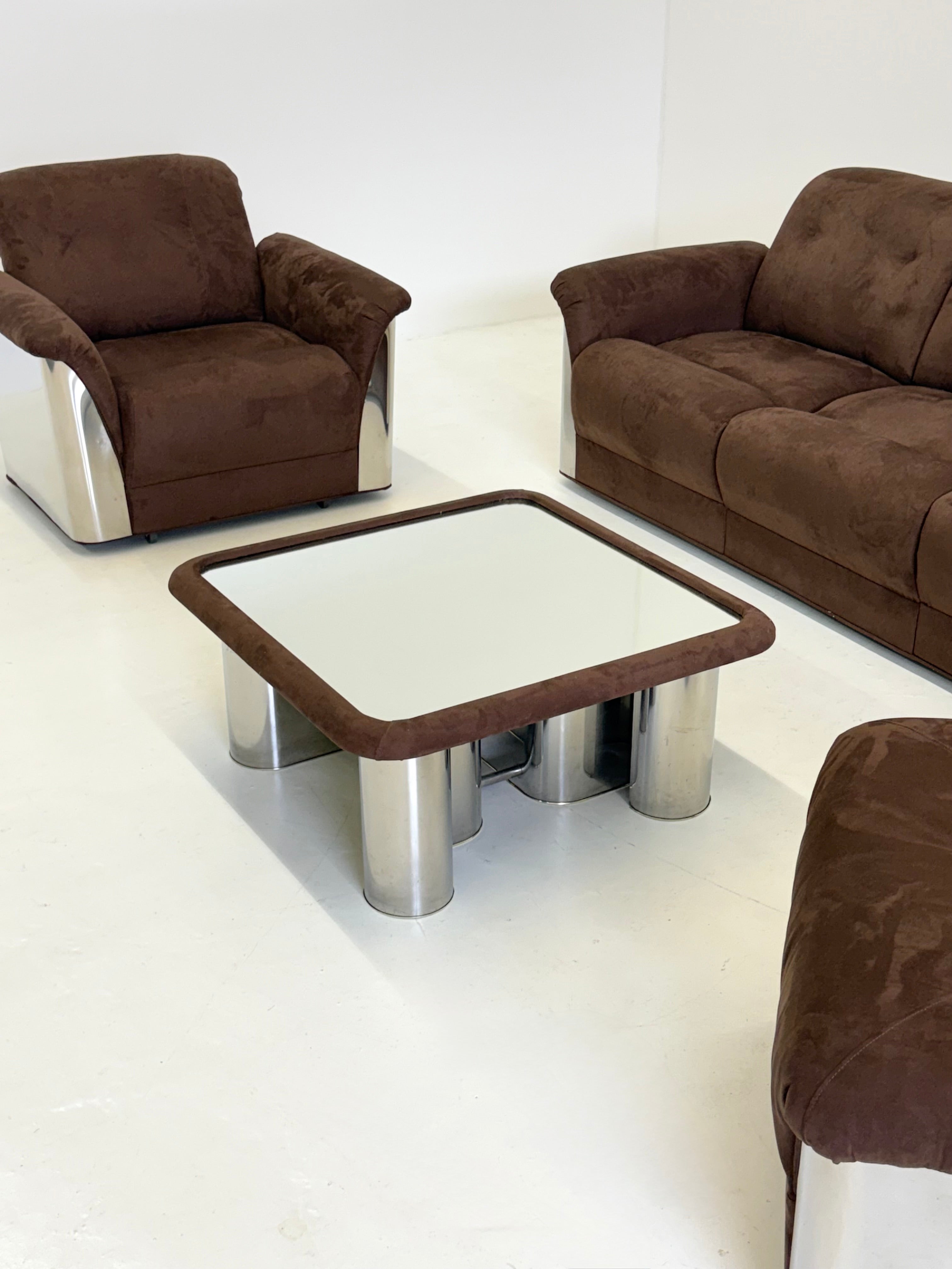Gian Pietro Arosio Space Age coffee table — side angle