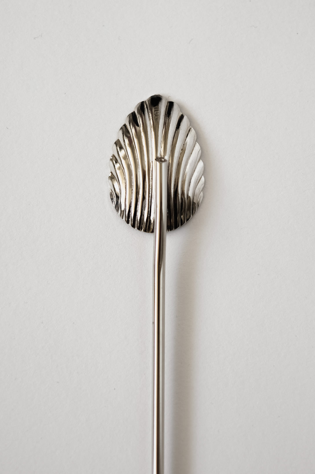 Silver-Plated Shell Cocktail Spoons — lifestyle setting