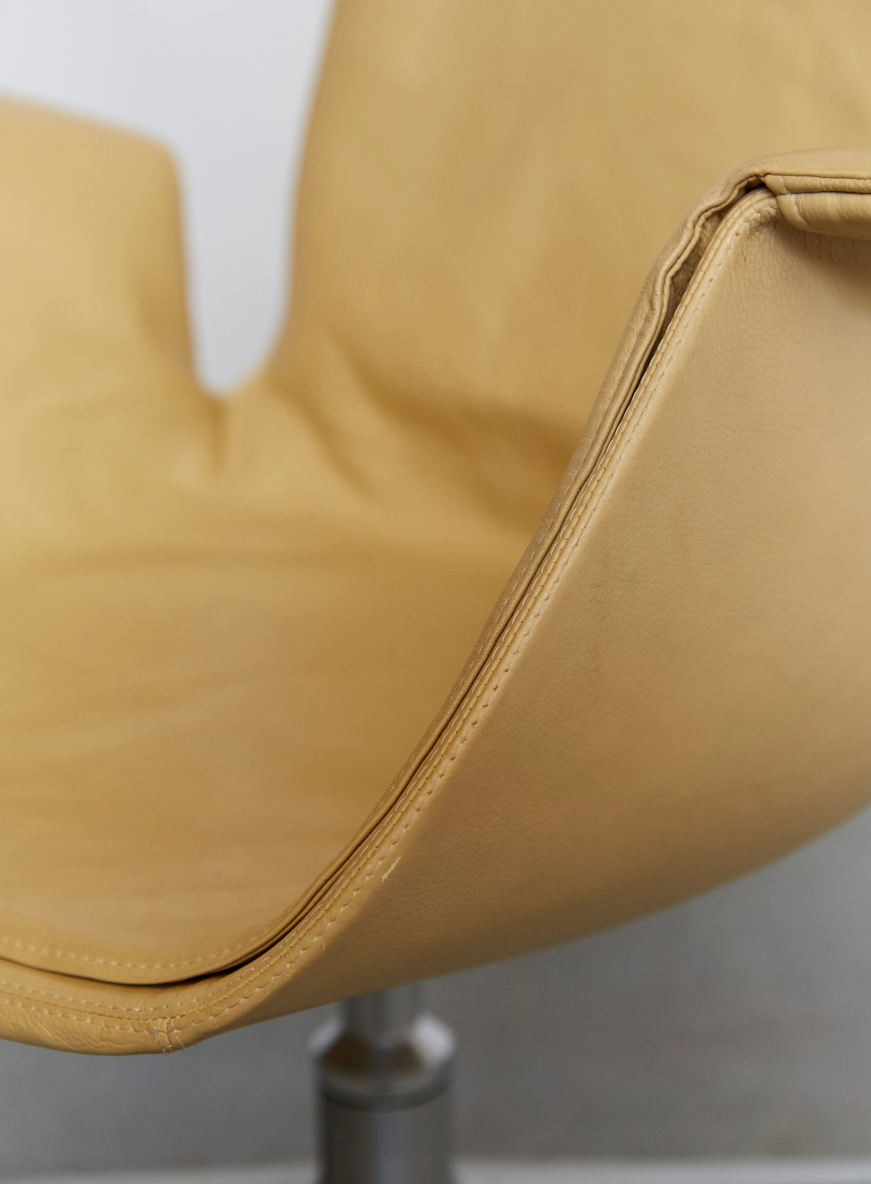 Chaise Tulipe Pivotante par Preben Fabricius & Jørgen Kastholm pour Walter Knoll