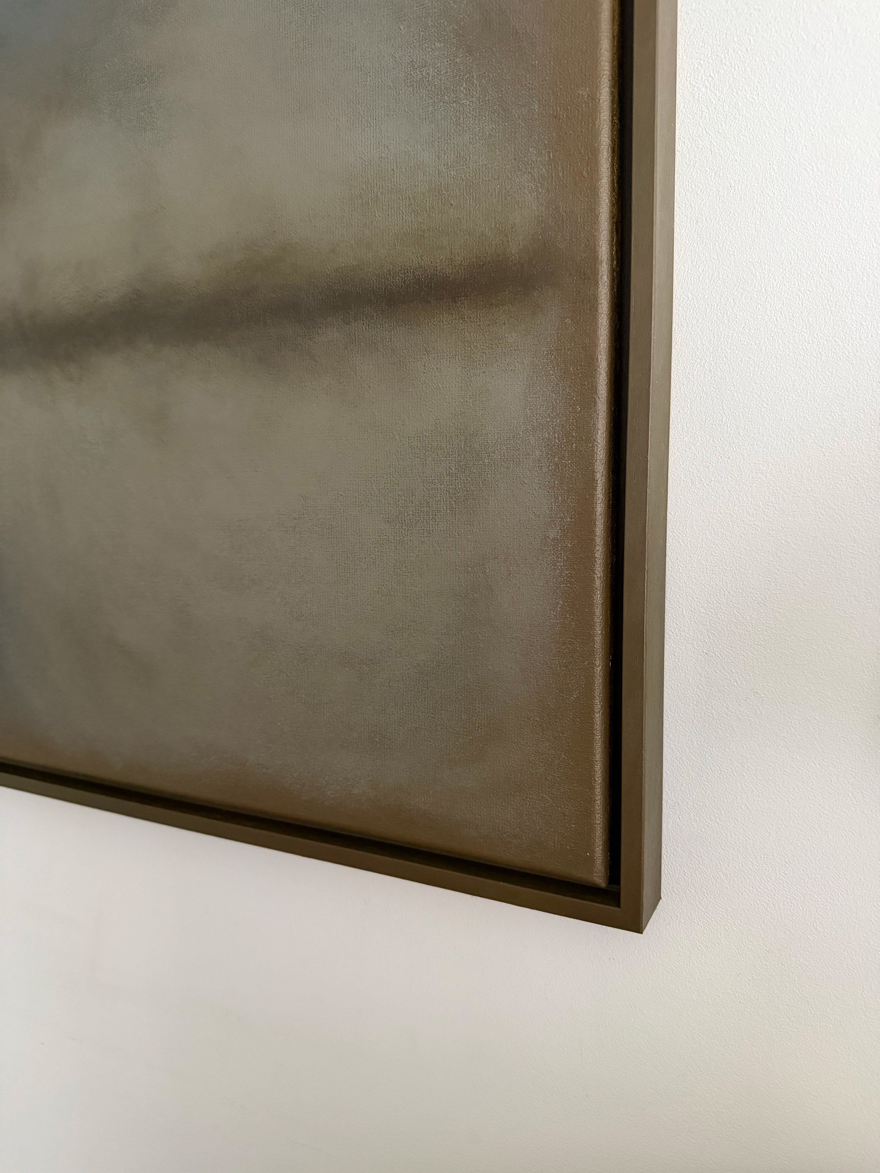 'Many rivers to cross' painting — close-up
