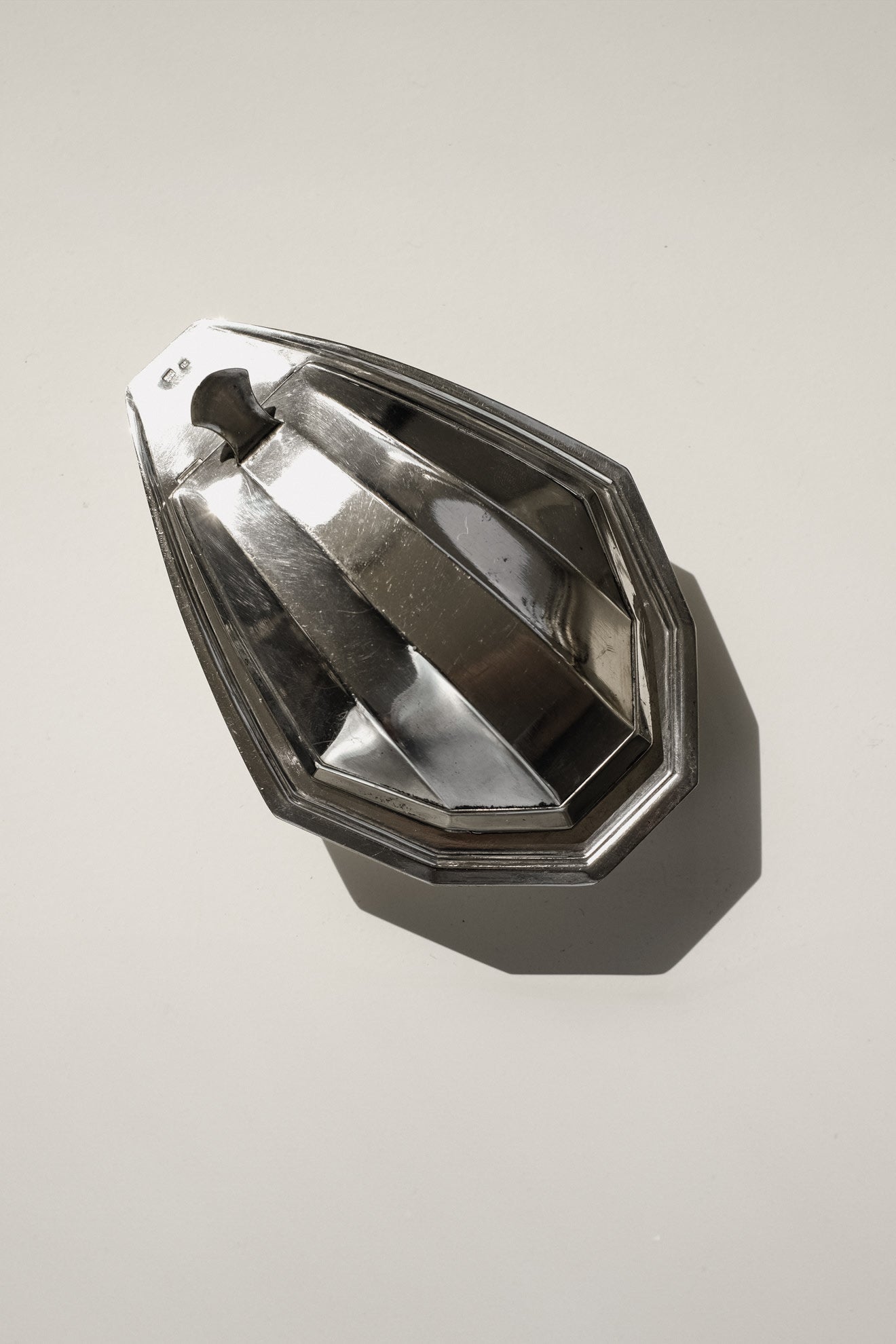 Vintage Silver-Plated Butter Dish — view 9