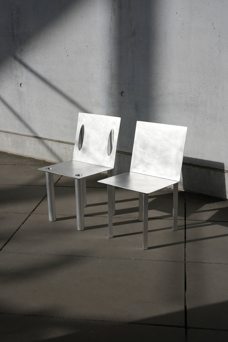 MASTER & MARGARITA by STUDIO VON SCHOENEBECK | The Oblist — brushed aluminum, modern design