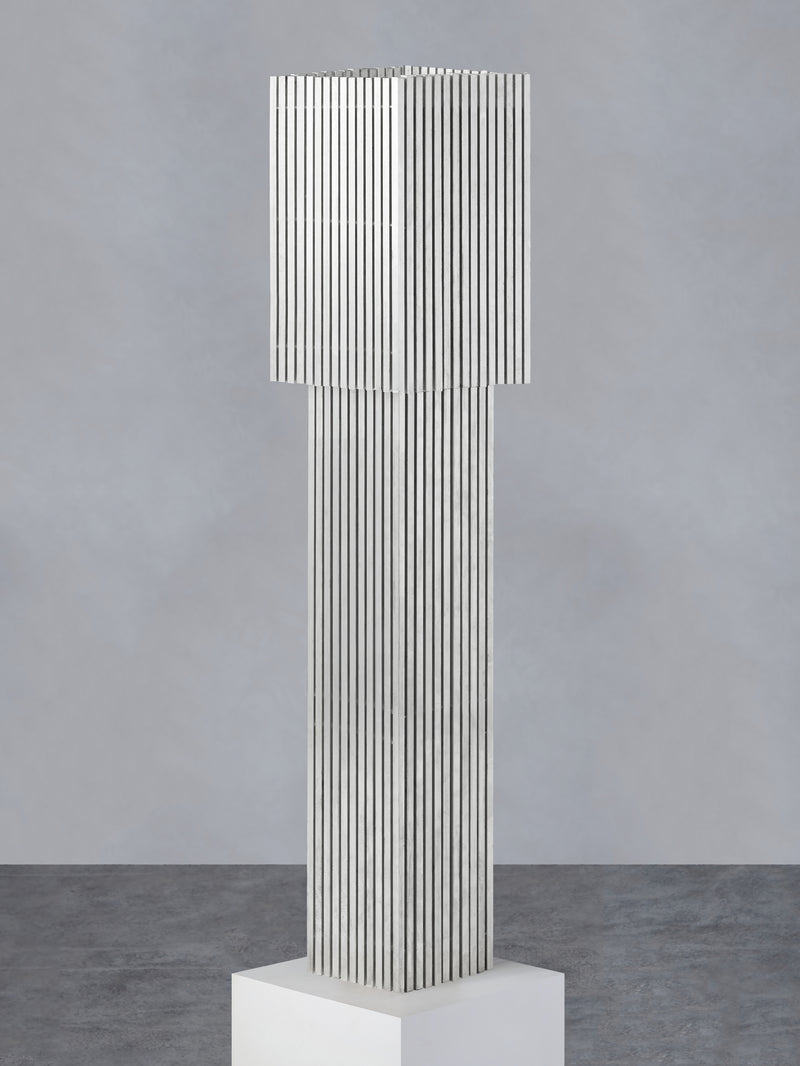 Metal Parallilo Floor Lamp by Stamatios | The Oblist