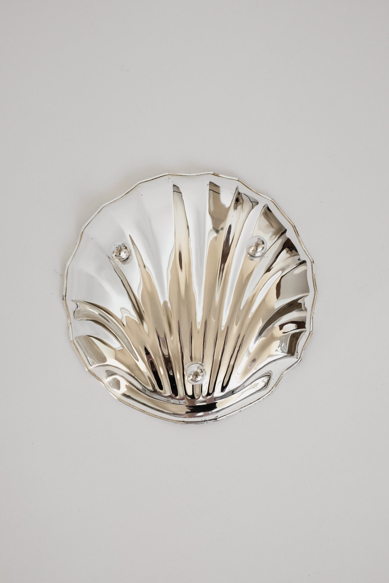 Silver-Plated Shell Dish  — lifestyle setting