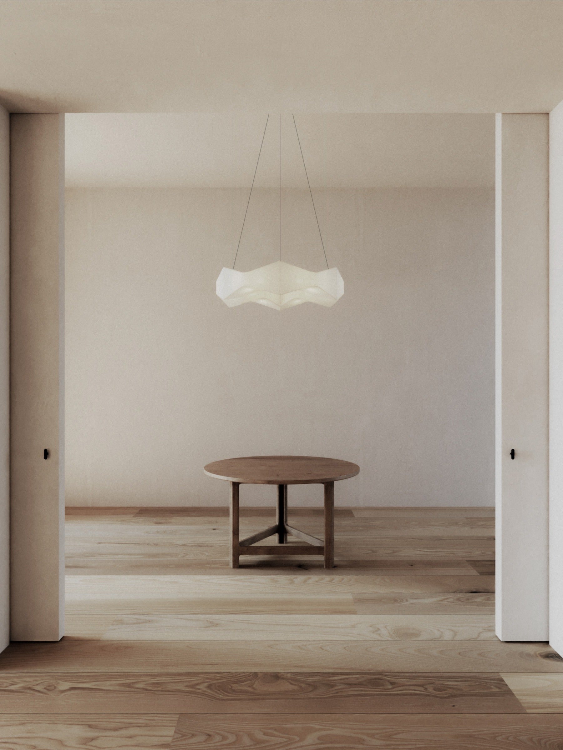"Arête" Pendant Circle by Asca Studio | The Oblist