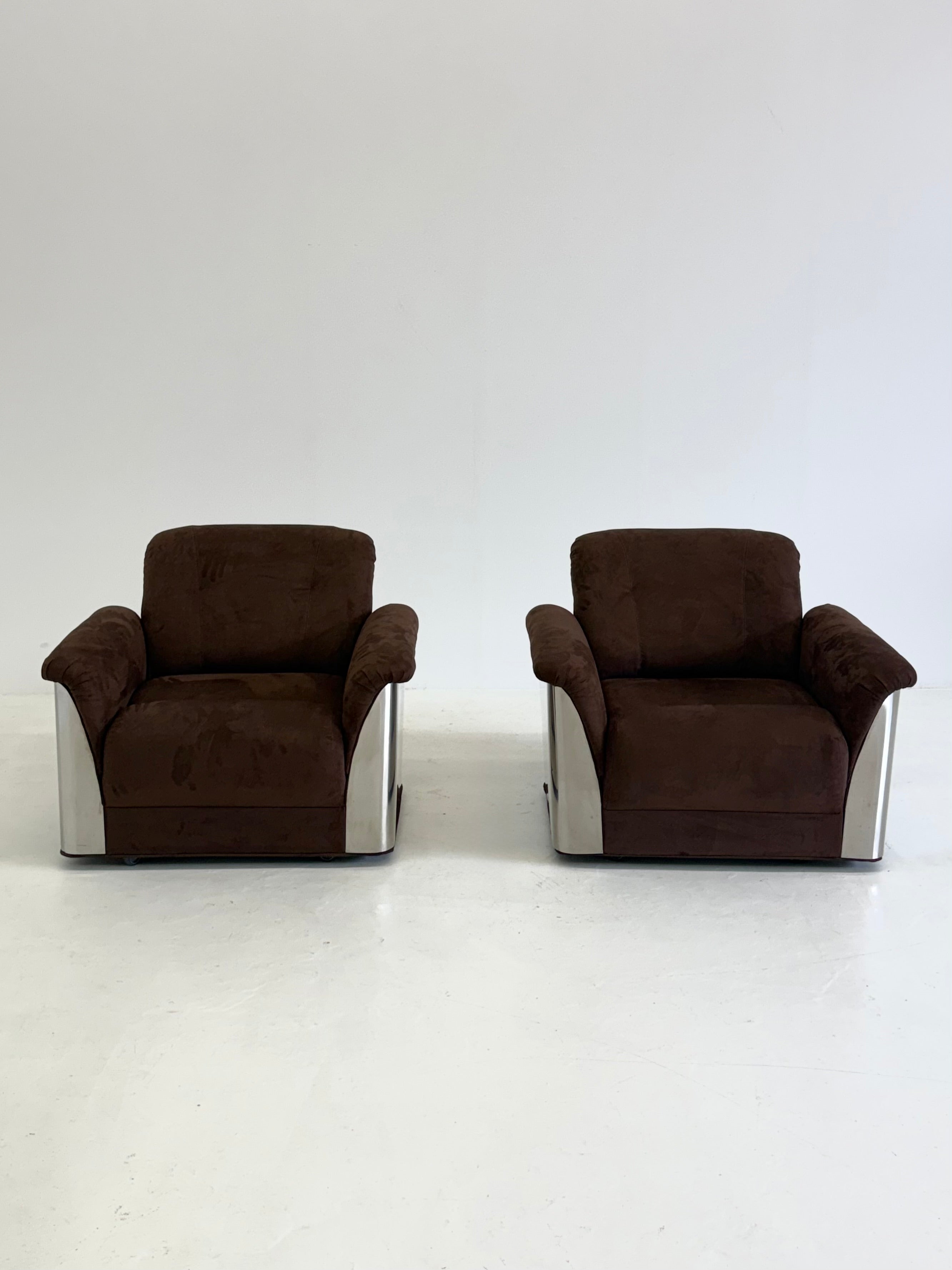 Gian Pietro Arosio Space Age armchairs — alternate view