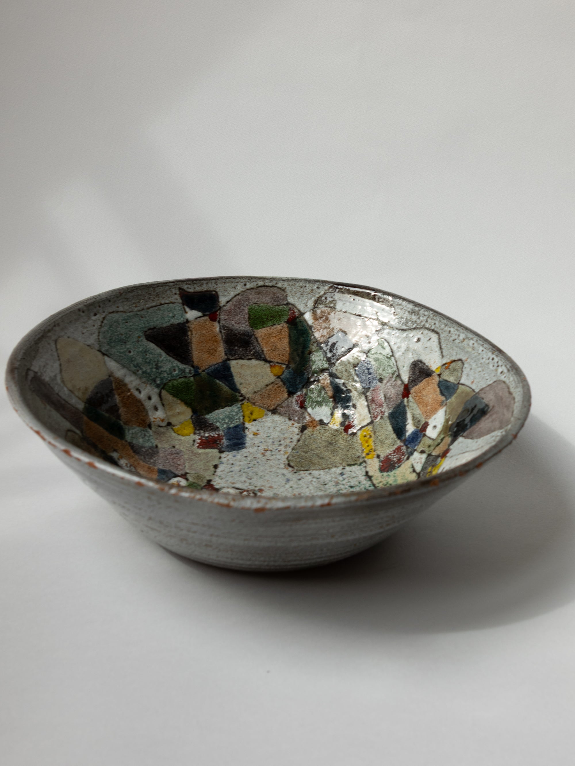 Paul Quéré French Abstract Ceramic Bowl | La Po(é)terie by Trove Paris | The Oblist