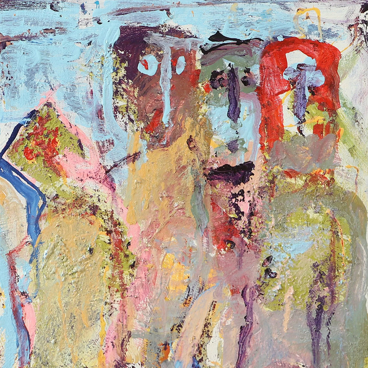 Figure Composition by Imre Antonyi (1932–2025) — lifestyle setting
