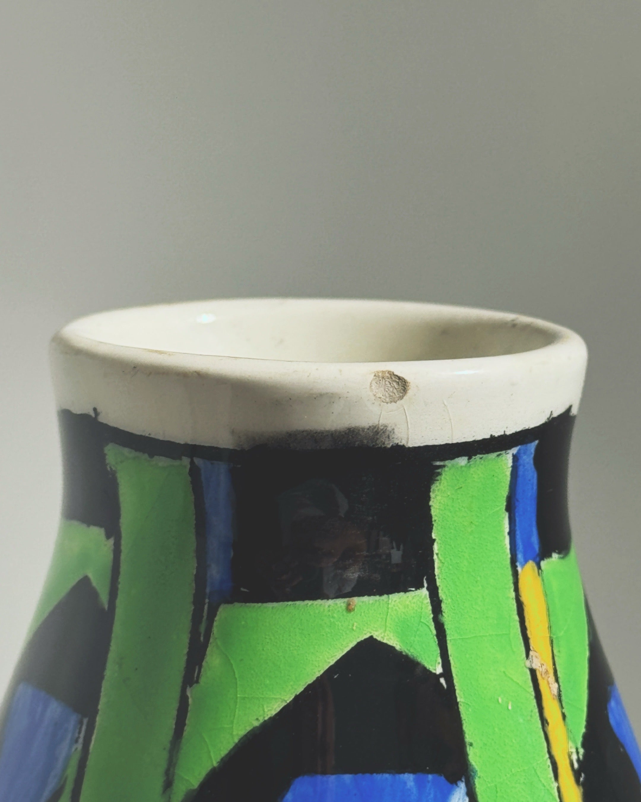 Rare Vase by Charles Catteau, Art Déco