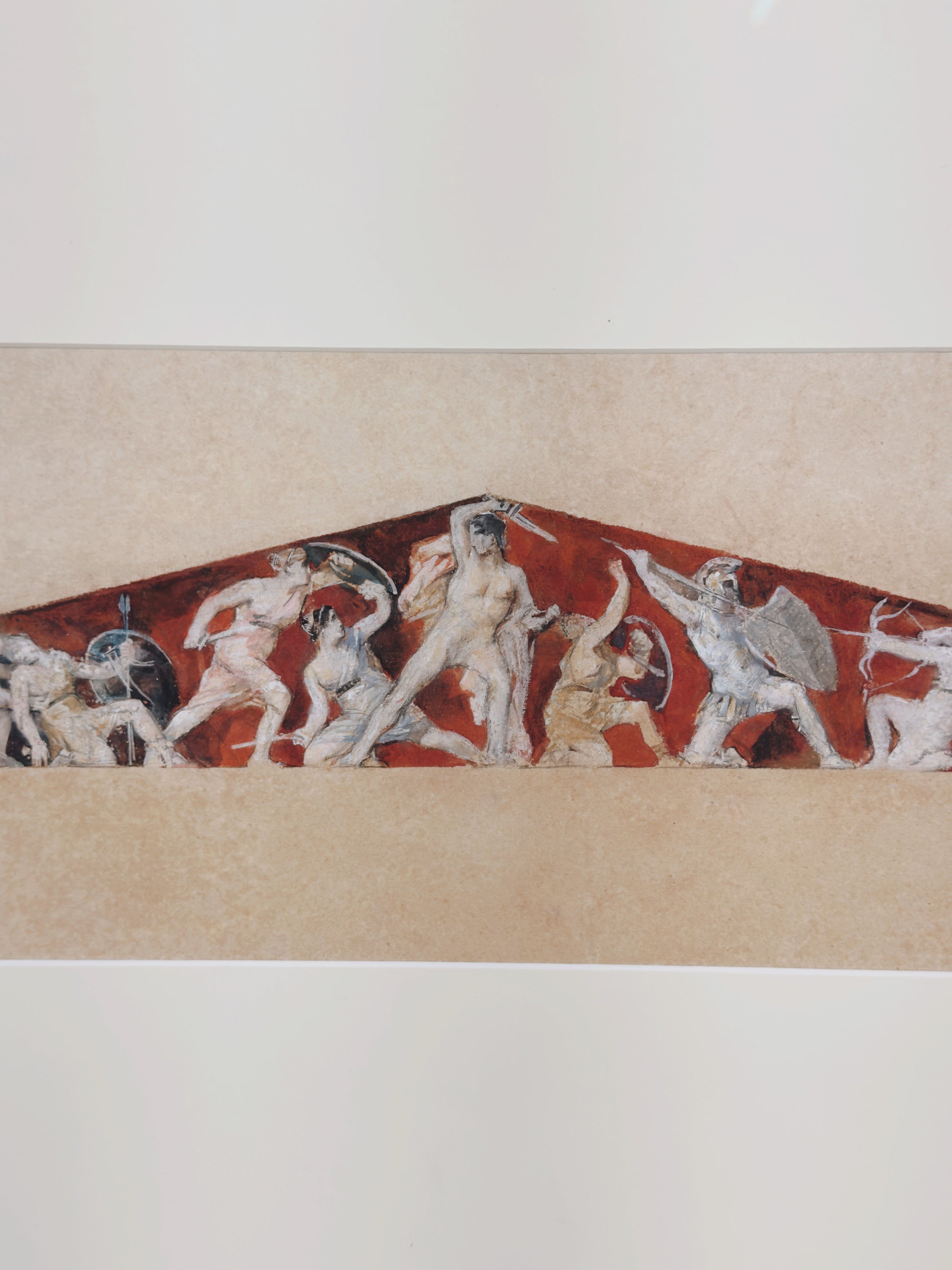 Neoclassical Study of a Pediment c.1810 — in context