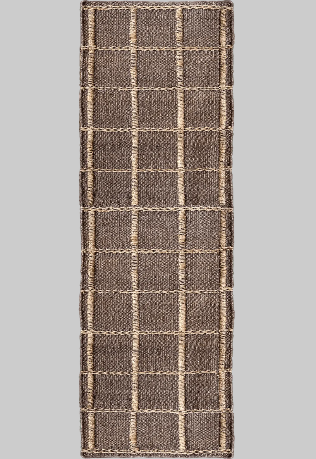 'Strata' Braided Jute Rug, Brown — view 9