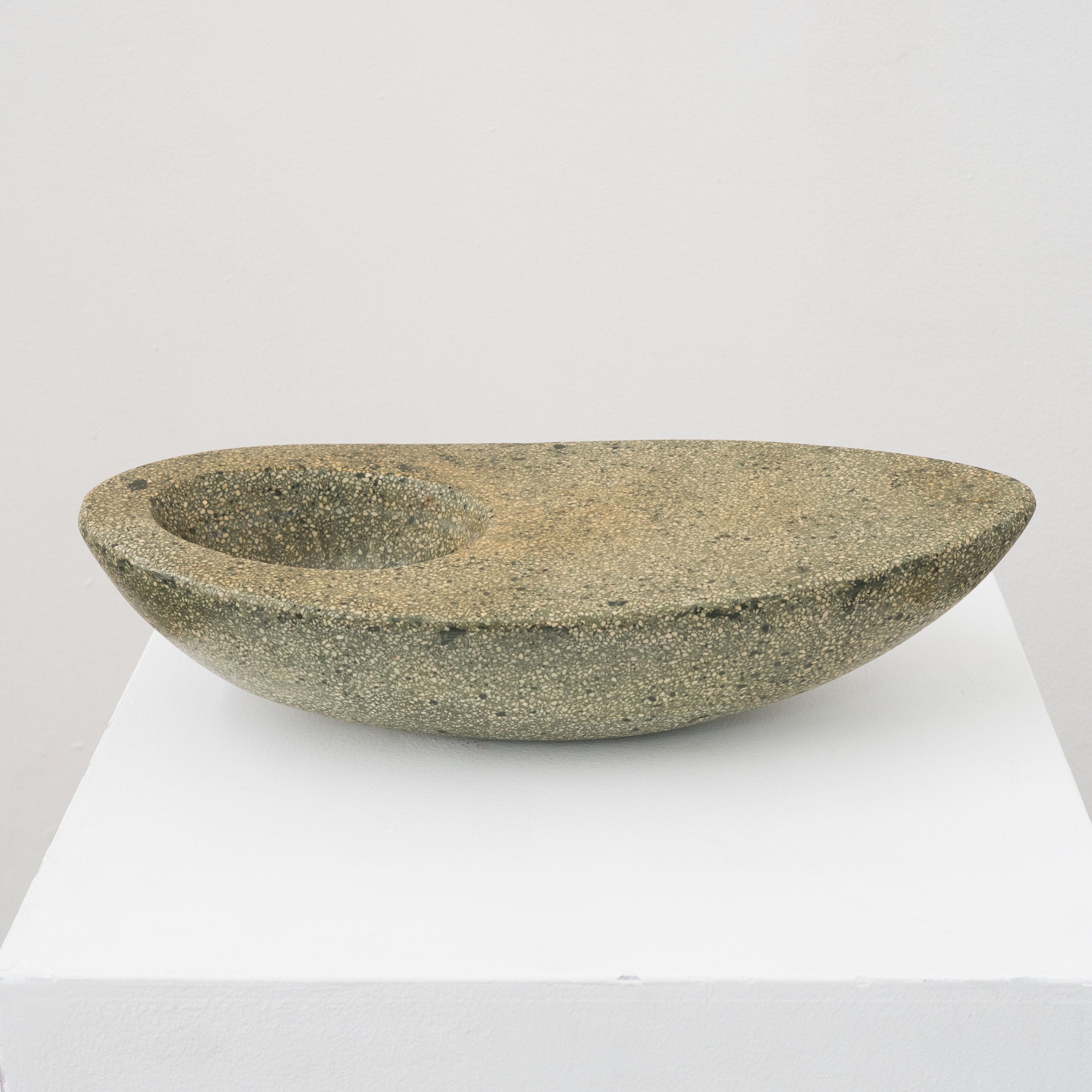 Sculptural Terrazzo Centrepiece Bowl — close-up
