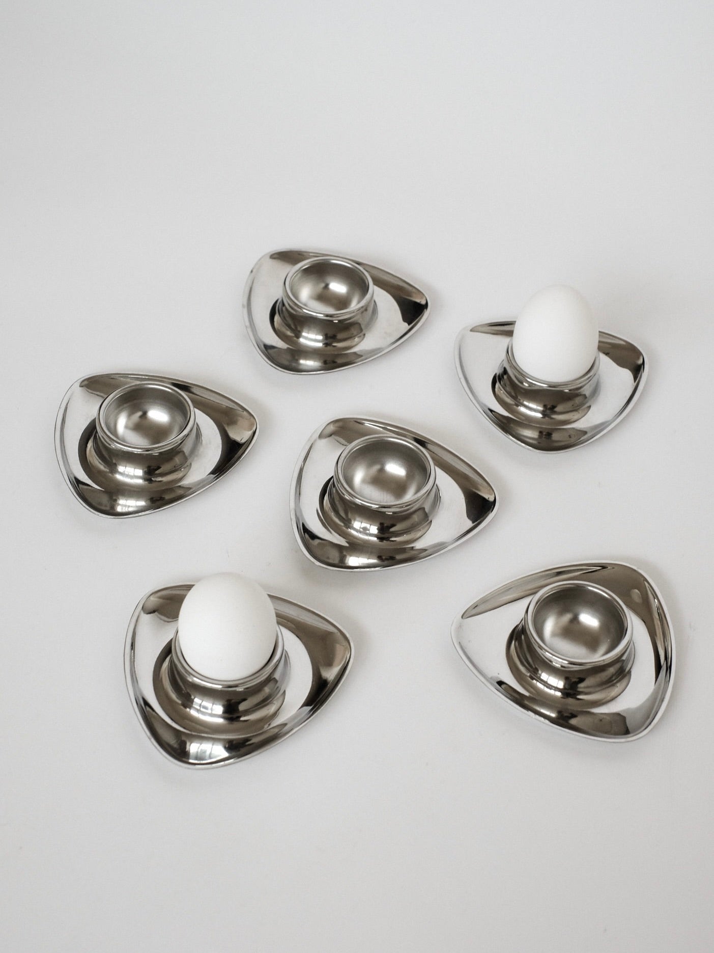 Set of 6 Egg Cups — side angle