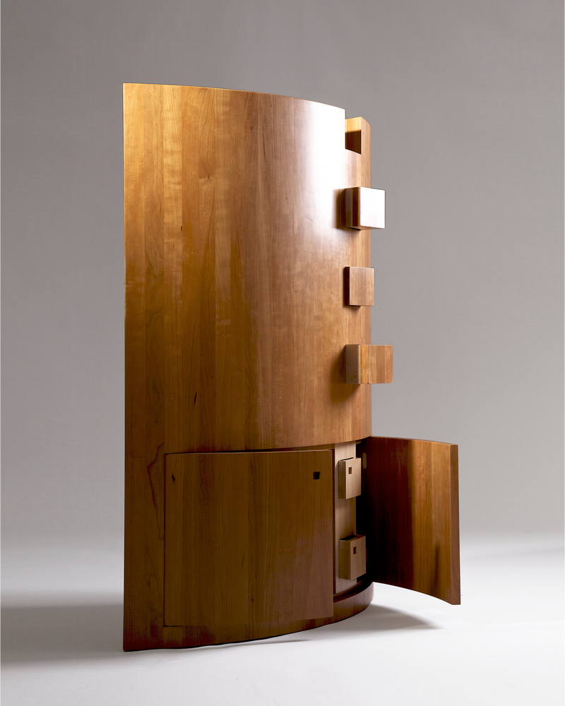 ARound Memory Cabinet by Mauro Dell'Orco | The Oblist — handcrafted wood design