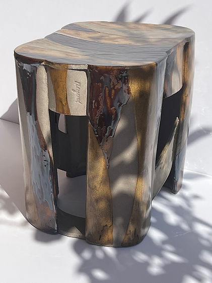 DISPLACED LANDSCAPES Side Table — alternate view