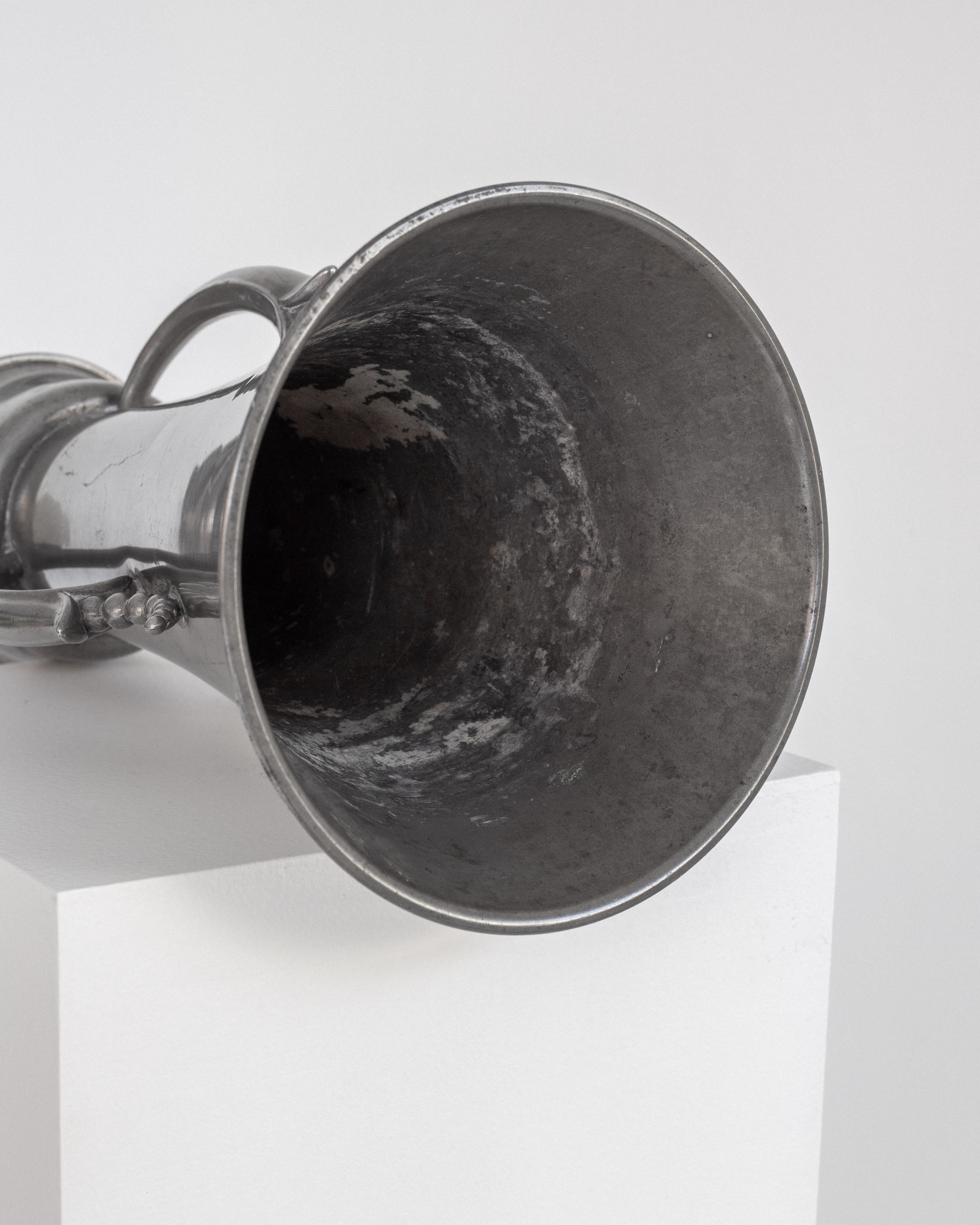Art Deco Pewter Vase by Ystad Metall