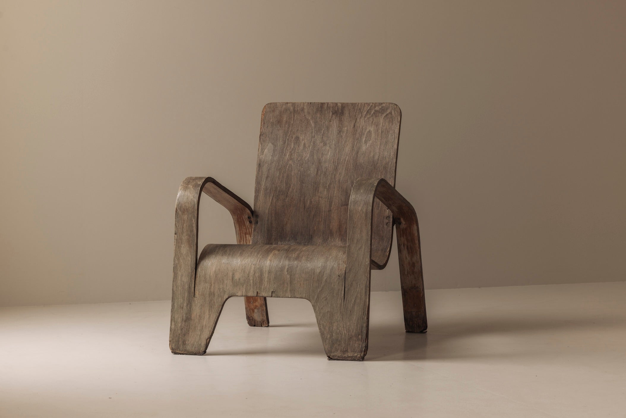 Early modernist LaWo1 armchair by Han Pieck for Lawo Ommen, the Netherlands 1946 by Modern Living | The Oblist