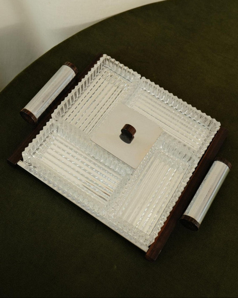 Art Deco Serving Tray — detail view