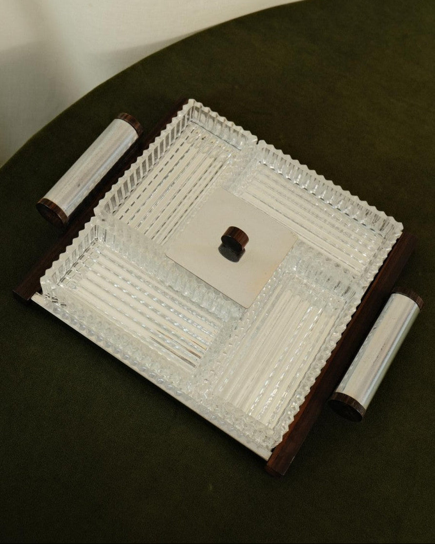 Art Deco Serving Tray — detail view