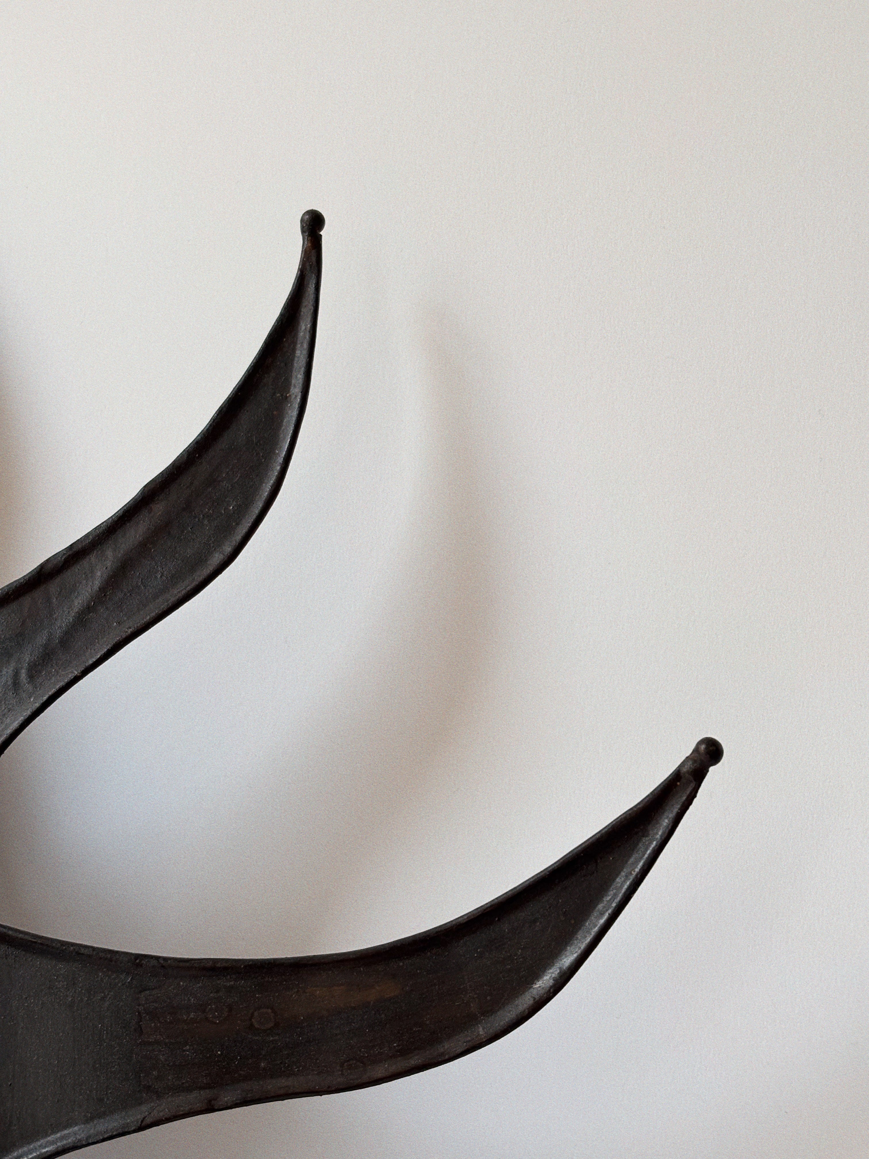 Artisan Metal Sun Mirror — close-up