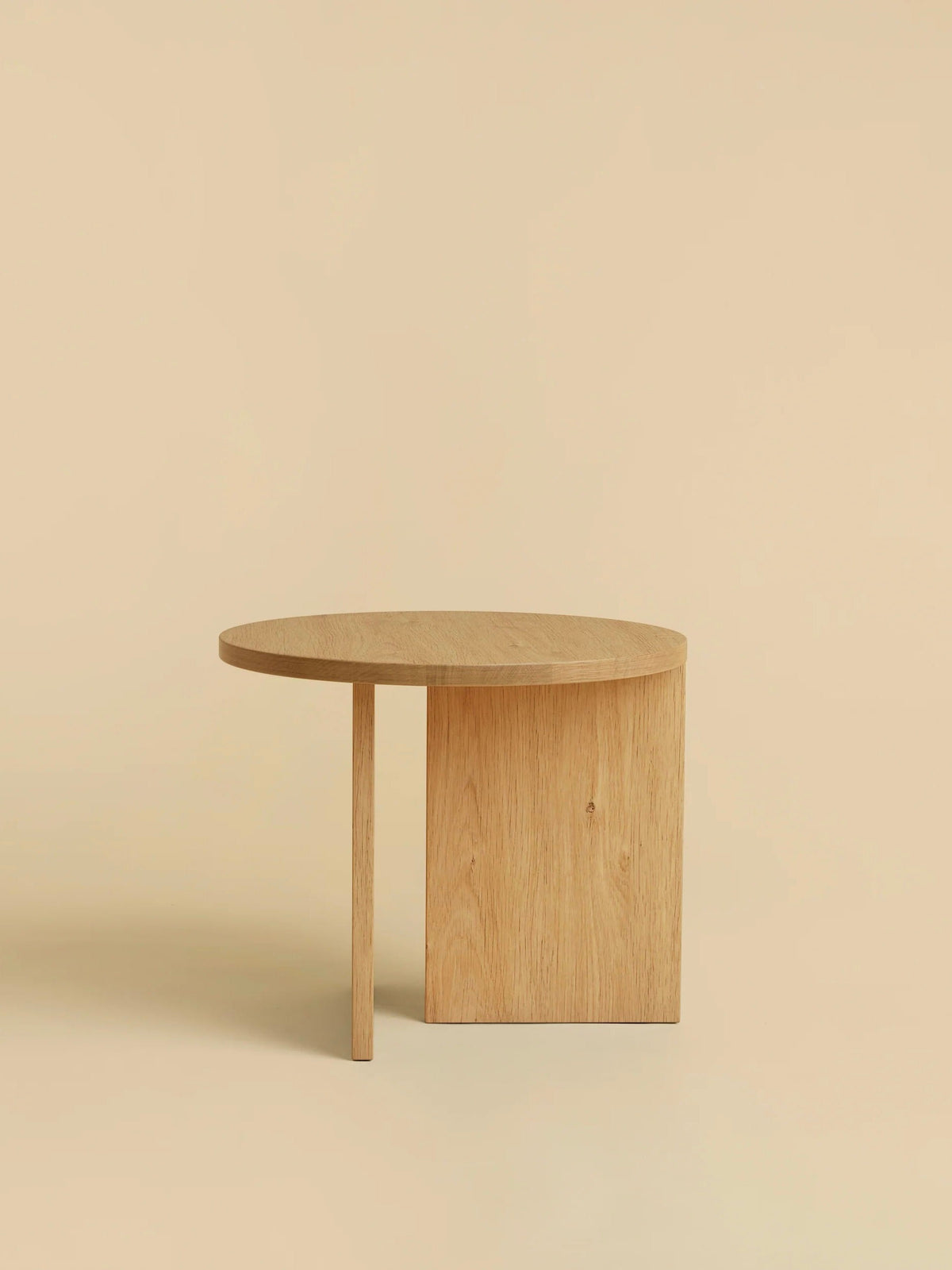 Solid Oak Side Table - KUME Series by Lebanto — variant detail