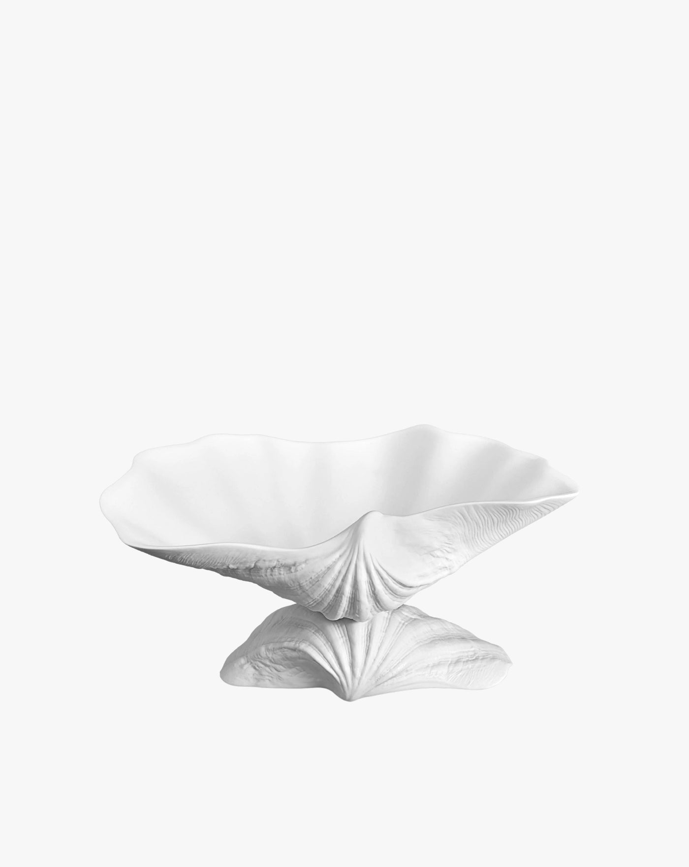 Neptune Bowl Large — white ceramic bowl on neutral background