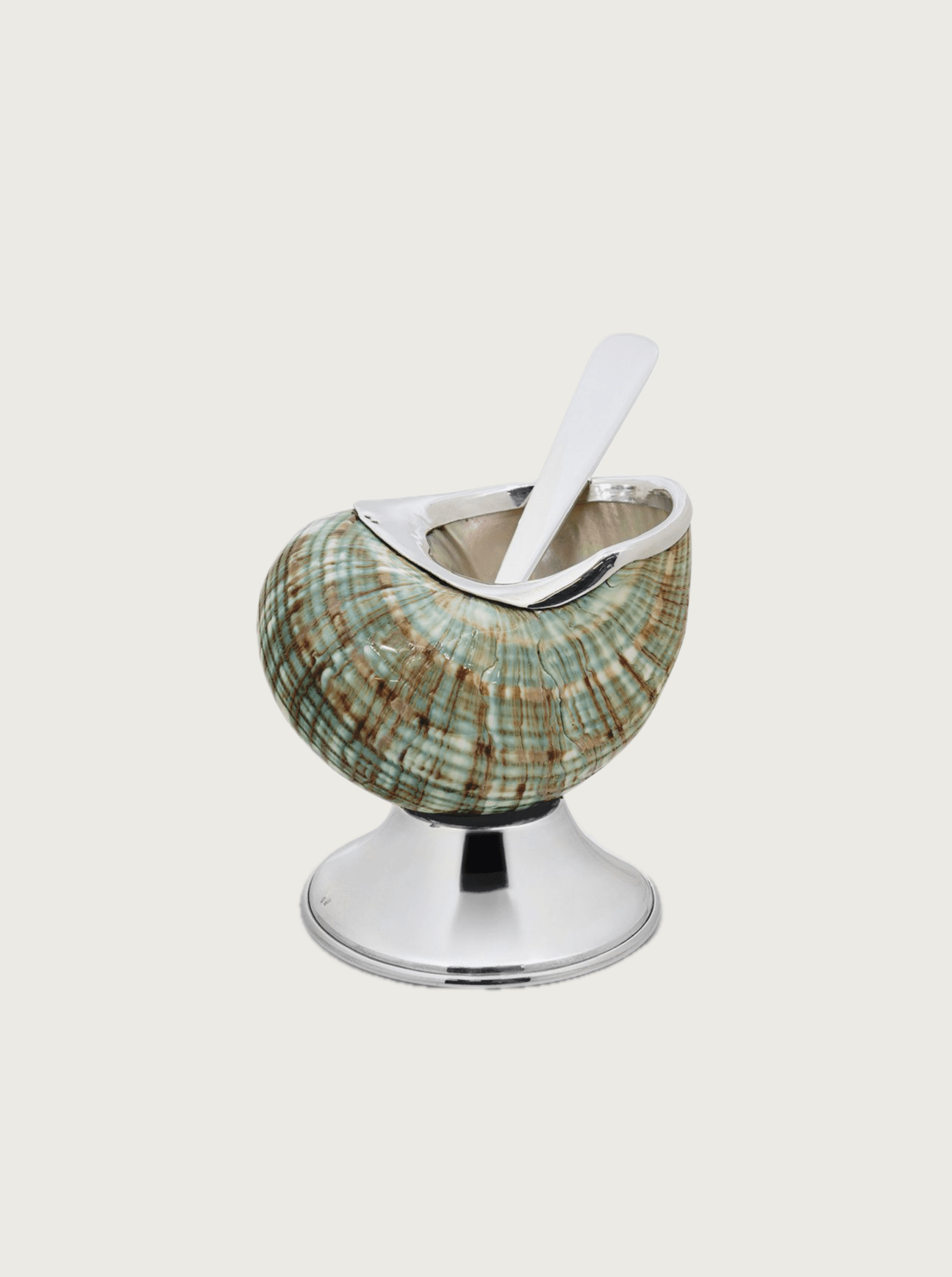 Sucrier Coquille De Jade