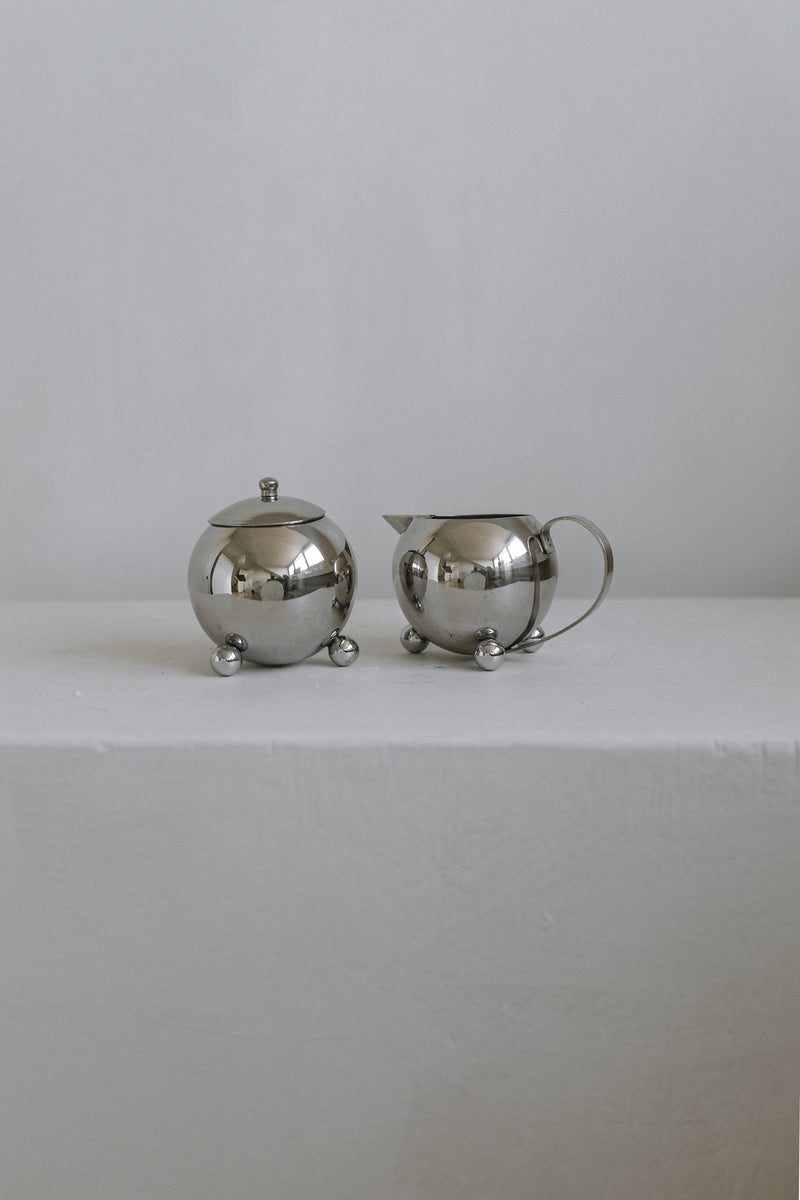Stainless Steel Coffee / Tea set by septembre studios | The Oblist