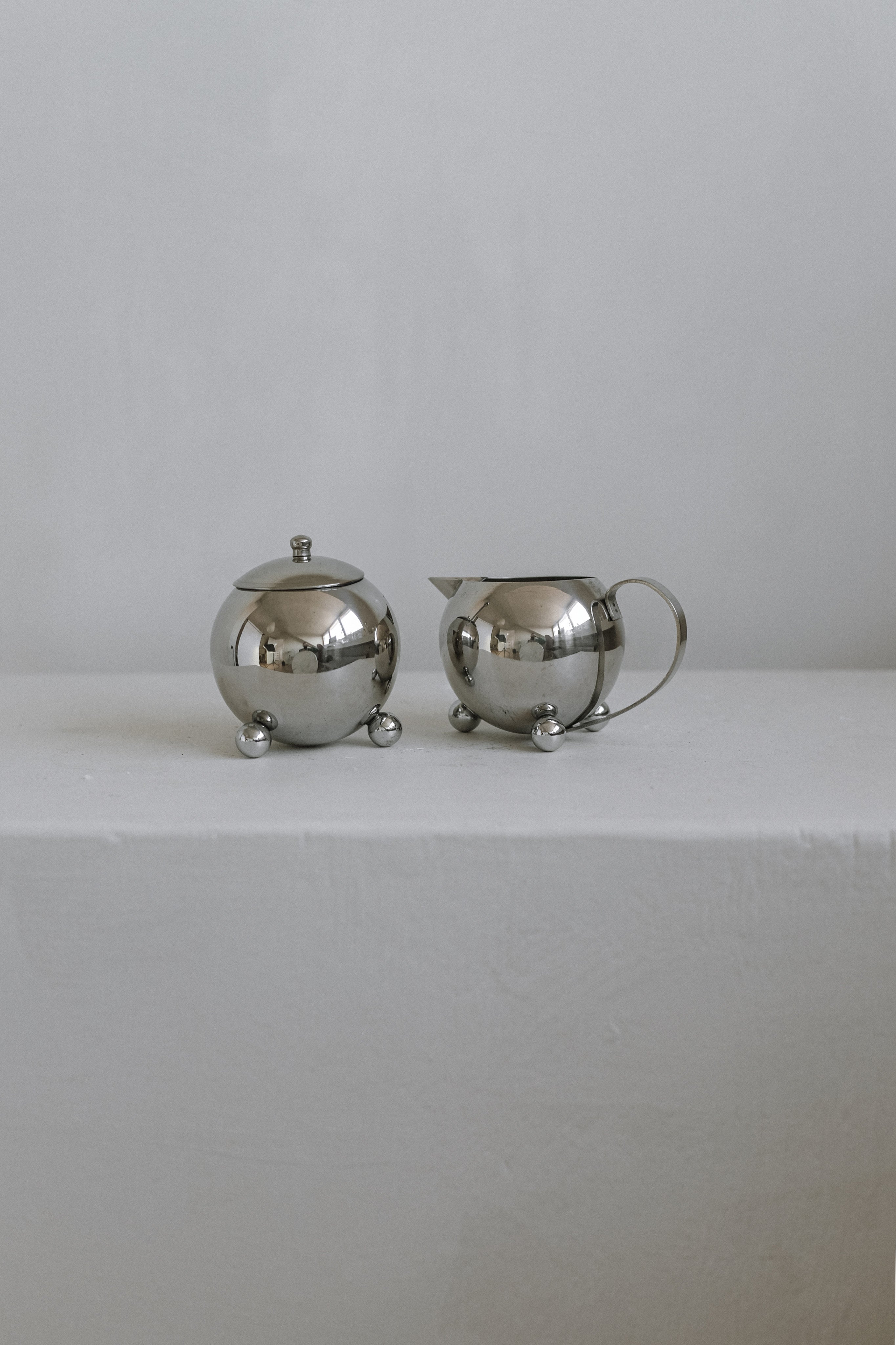 Stainless Steel Coffee / Tea set by septembre studios | The Oblist