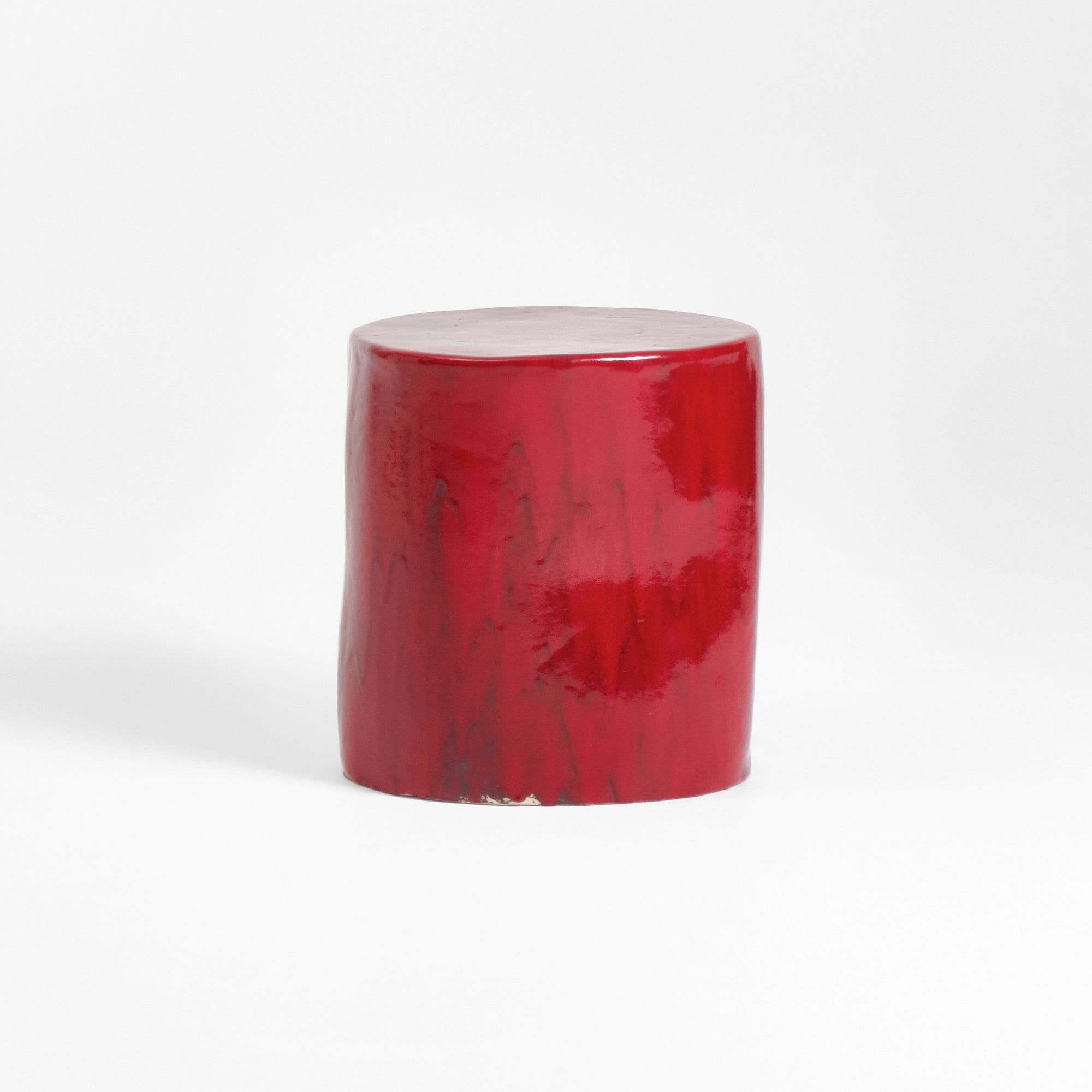 Medium Ceramic Side Table — side angle