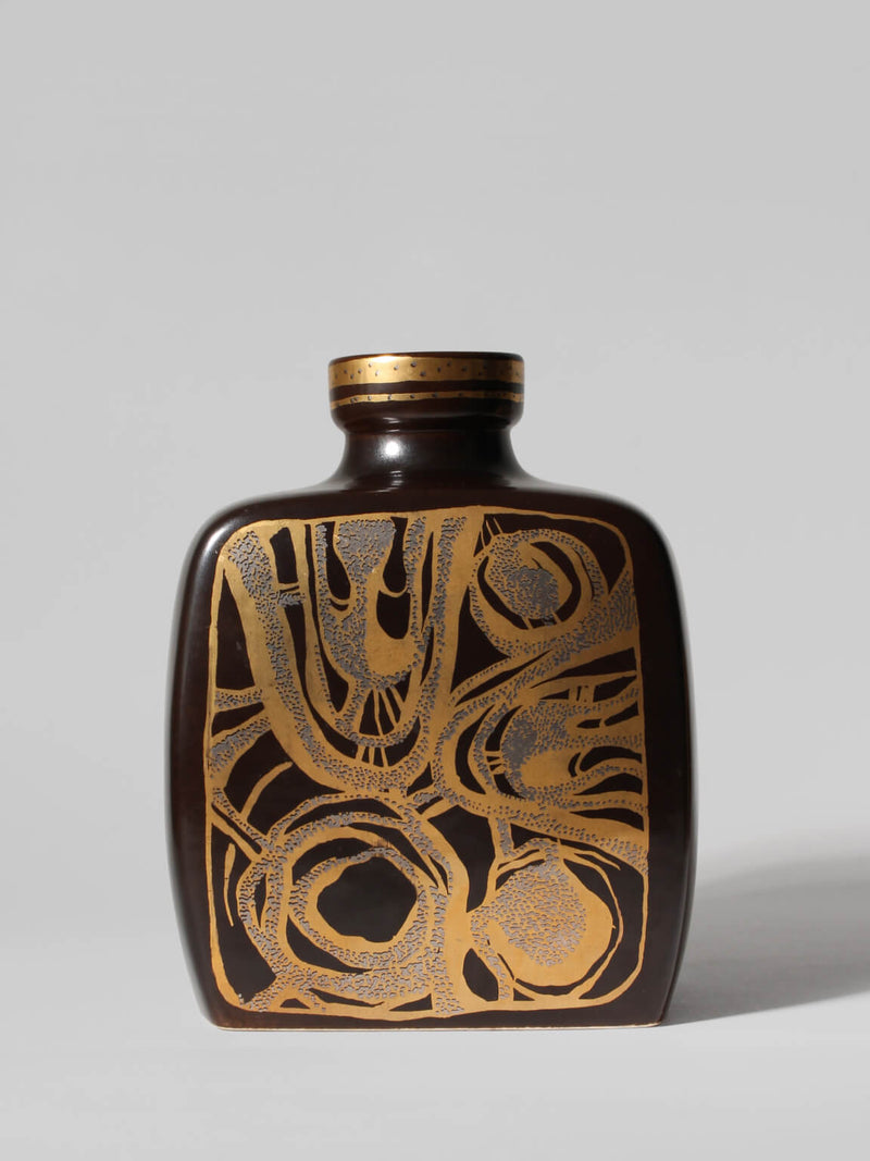 Gerd Hiort Petersen Ceramic Abstract Vase by Vintage Stories | The Oblist