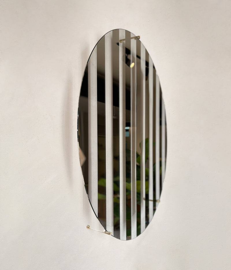Line III Mirror — close-up of reflective surface with vertical lines