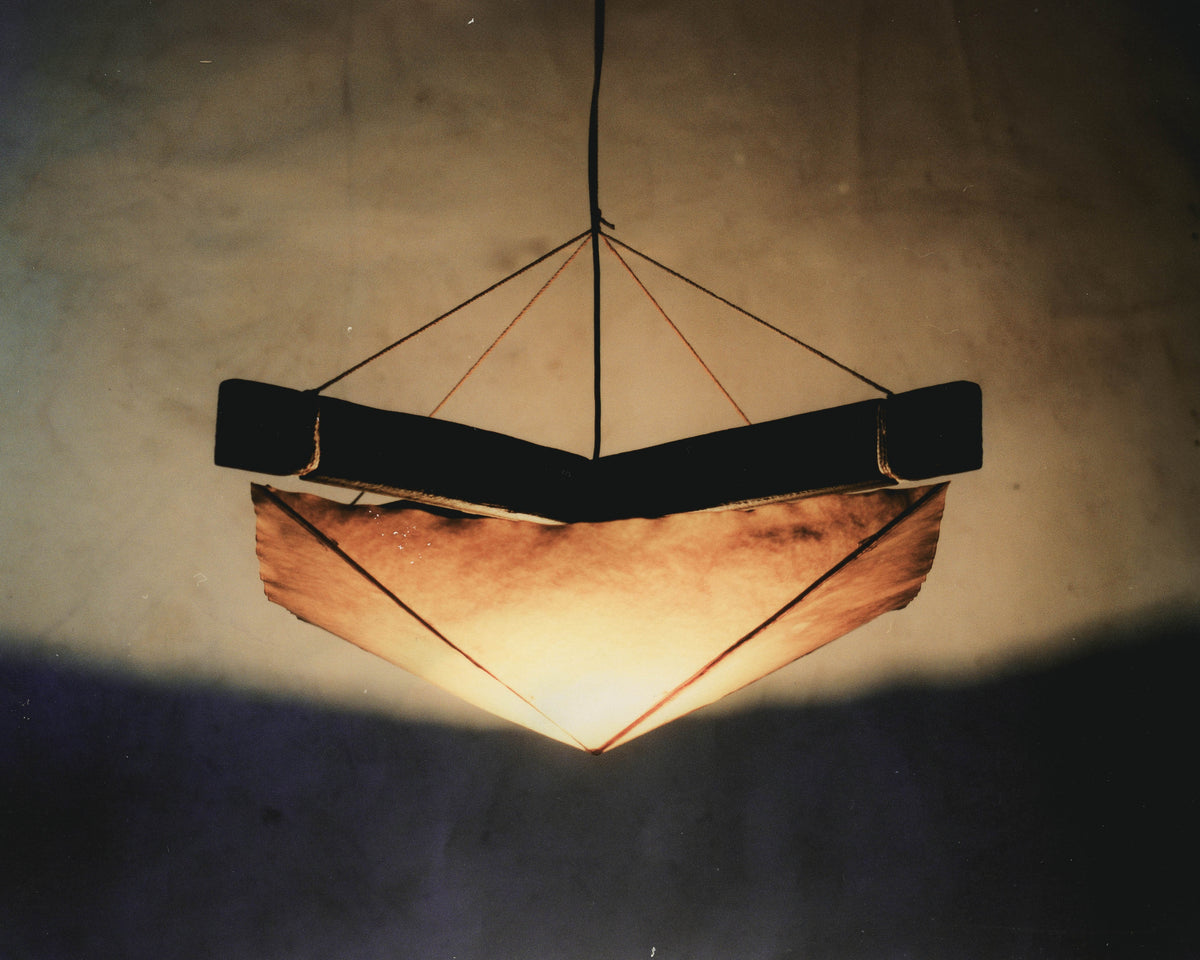 N V Ceiling Lamp — side angle