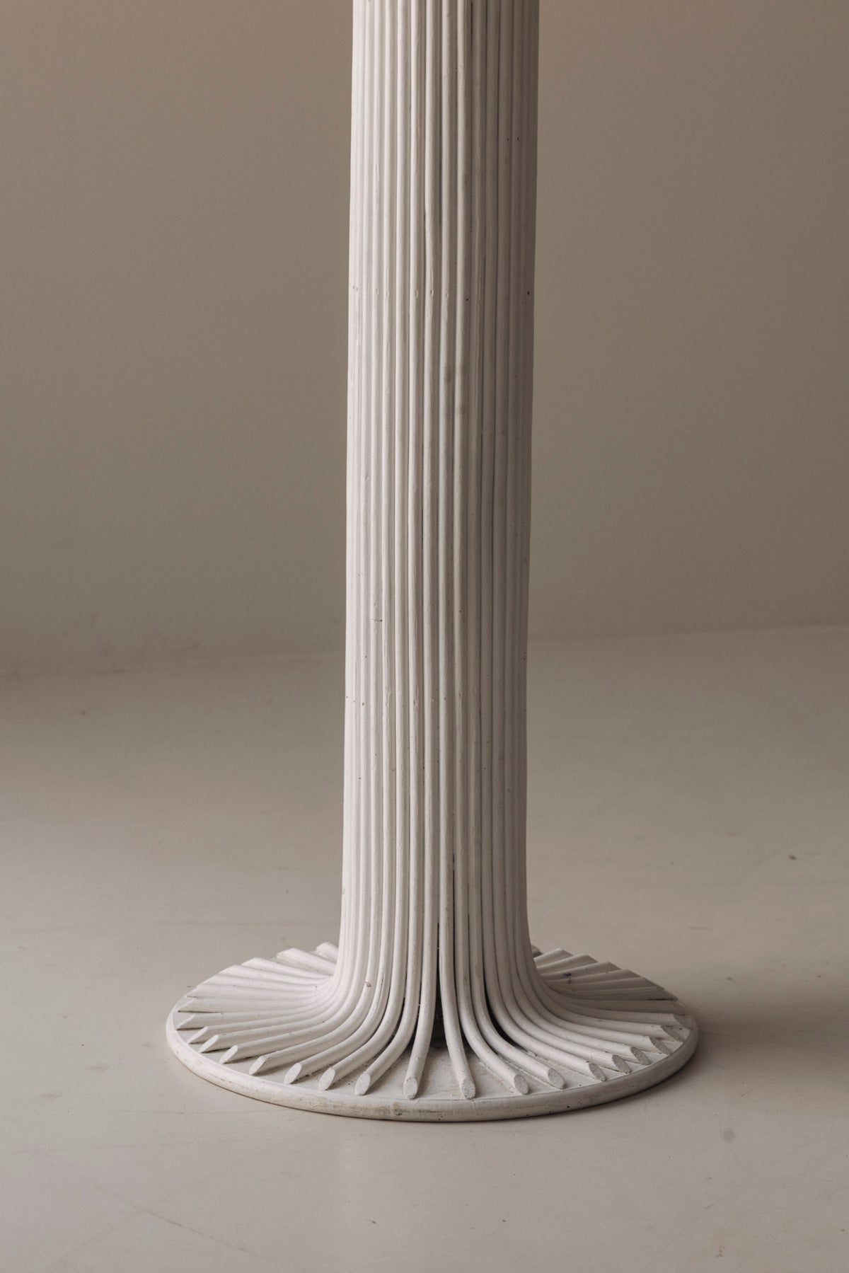 Pair of Sculptural Bamboo Pedestals, Italy, 1960s — additional view