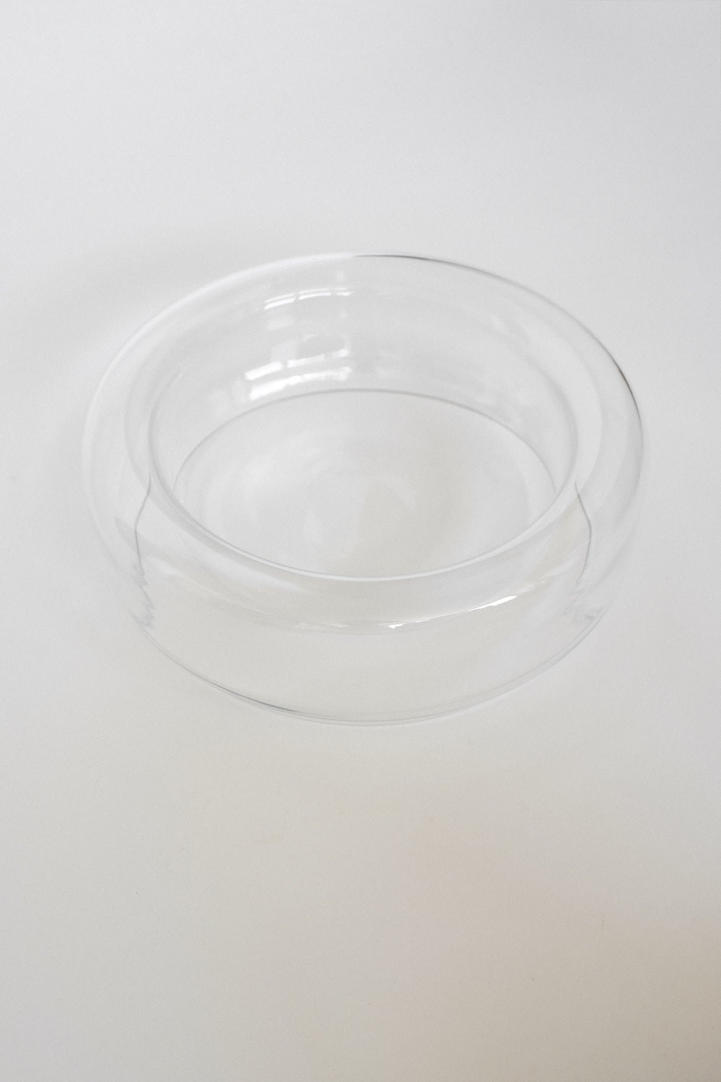 Floating Glass Bowl — detail view