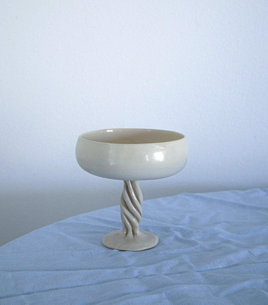 Ceramic Champagne Coupe Contemporary