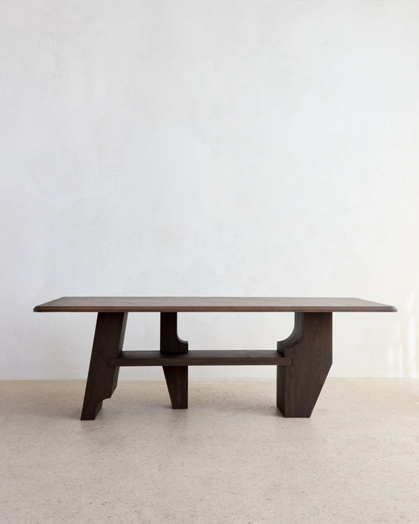 Knox Dining Table in Wood — in context