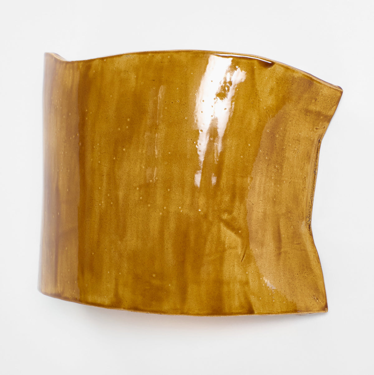 Papel - artisanal ceramic wall light — in context